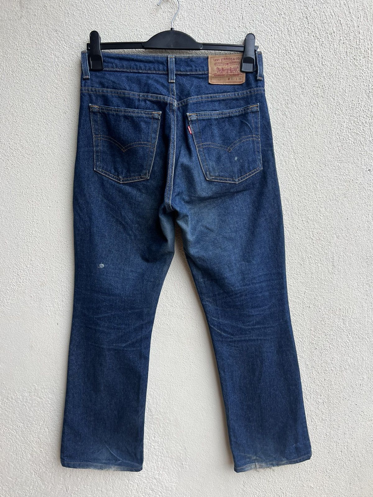 Levi's Vintage 1994 Levi’s 517 Fade Denim Bootcut Jeans Size US 31 - 16 Thumbnail