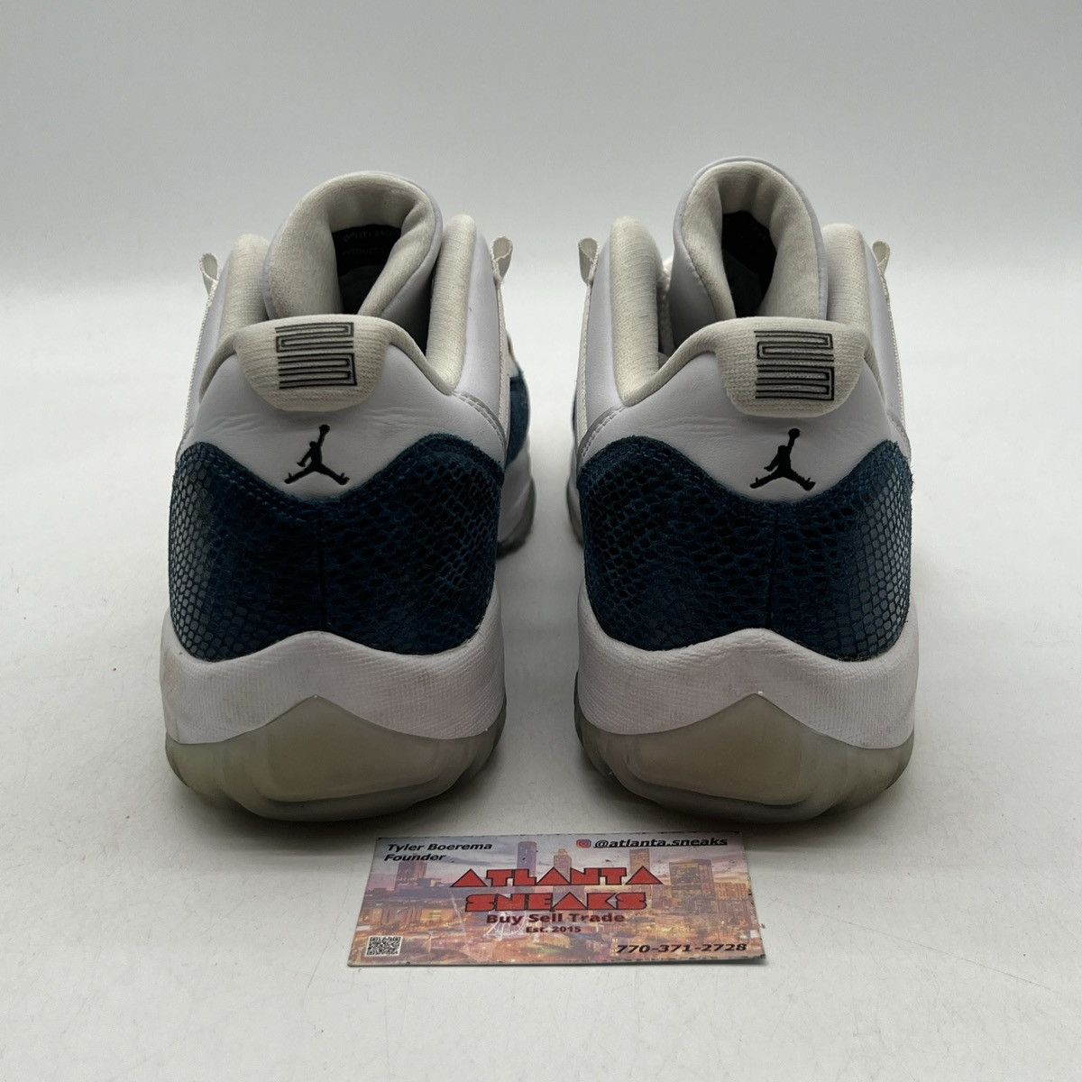 Jordan Brand Air Jordan 11 Low Navy Size US 12 / EU 45 - 3 Thumbnail