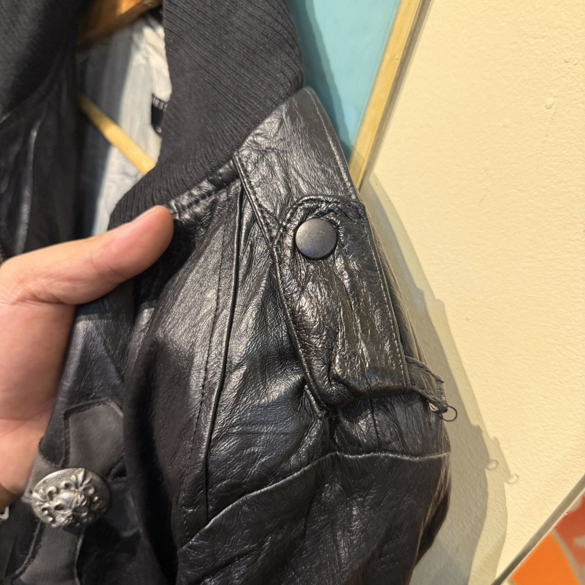 Philipp Plein Vintage Philipp Plein Leather Jacket Wildboar Size US M / EU 48-50 / 2 - 11 Thumbnail