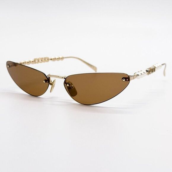 Gucci NEW GUCCI GG1920S 003 SUNGLASSES GOLD WOMEN CAT EYE EYEWEAR Size ONE SIZE - 3 Thumbnail