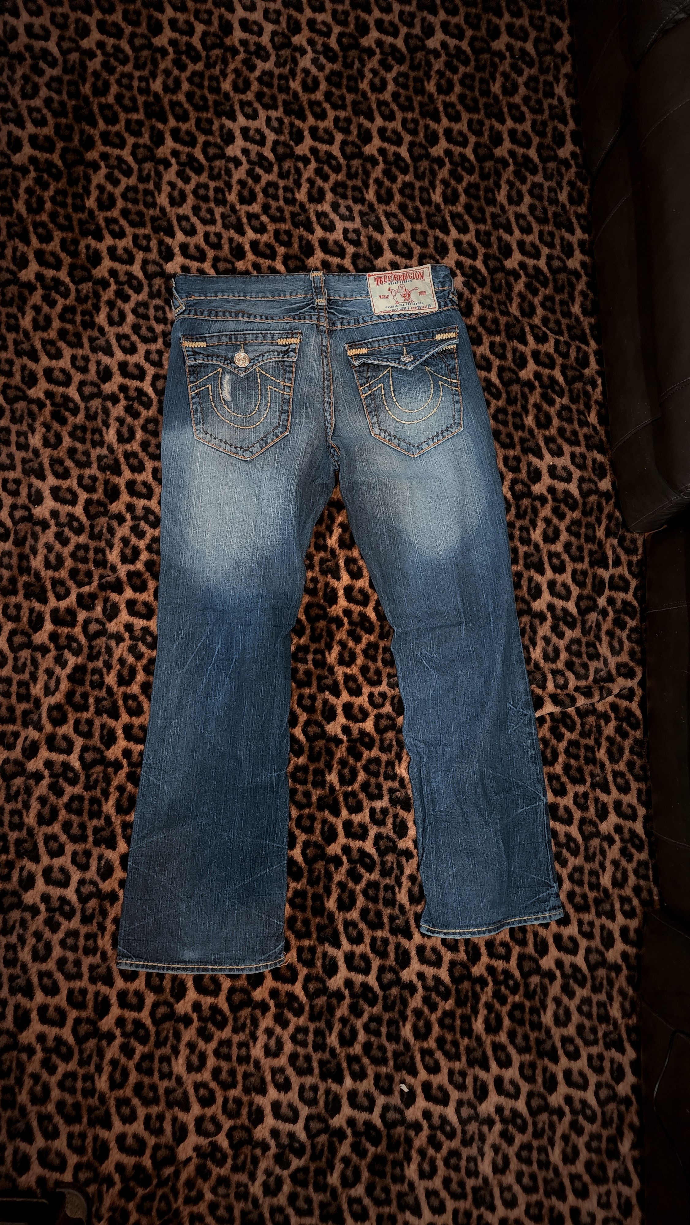 True Religion True Religion Super T Vintage Jeans Size US 36 / EU 52 - 1 Thumbnail