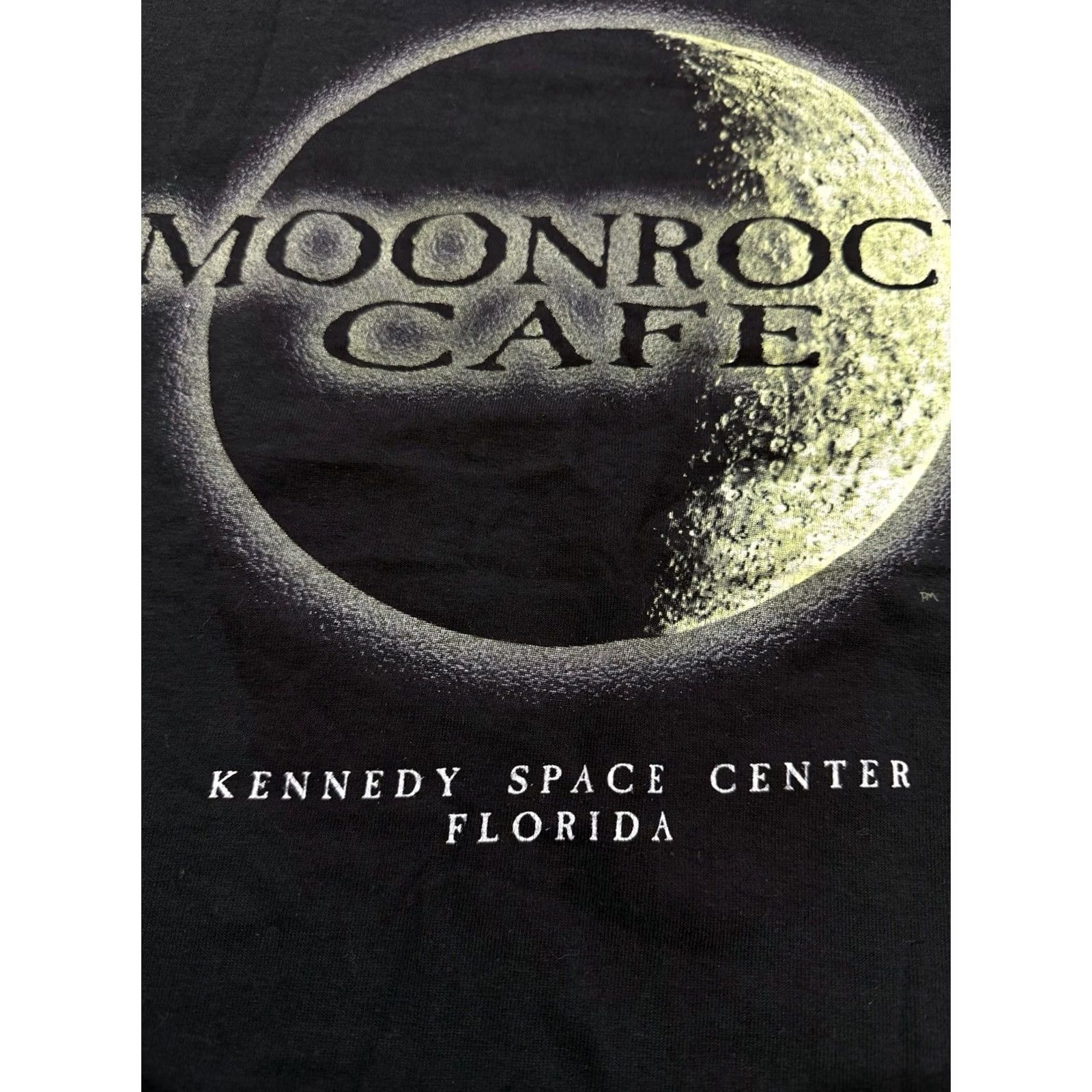 Vintage VINTAGE Moonrock Cafe KENNEDY SPACE CENTER FLORIDA Made U.S.A Black T-Shirt M Mens Size US M / EU 48-50 / 2 - 7 Thumbnail
