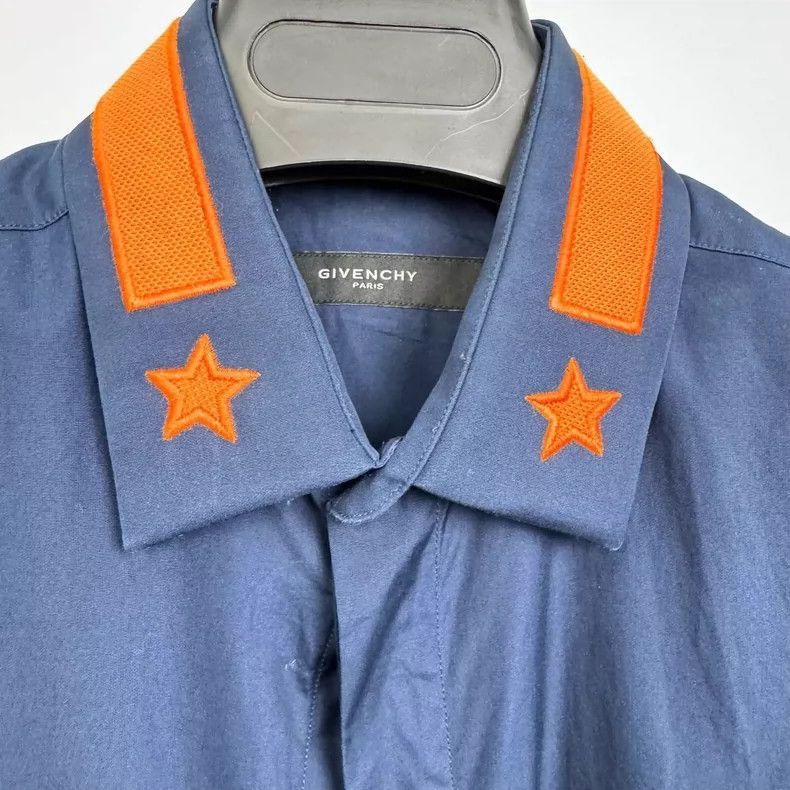 Givenchy Givenchy Givenchy Classic Long Sleeve Shirt with Stars -25 Size US M / EU 48-50 / 2 - 5 Thumbnail