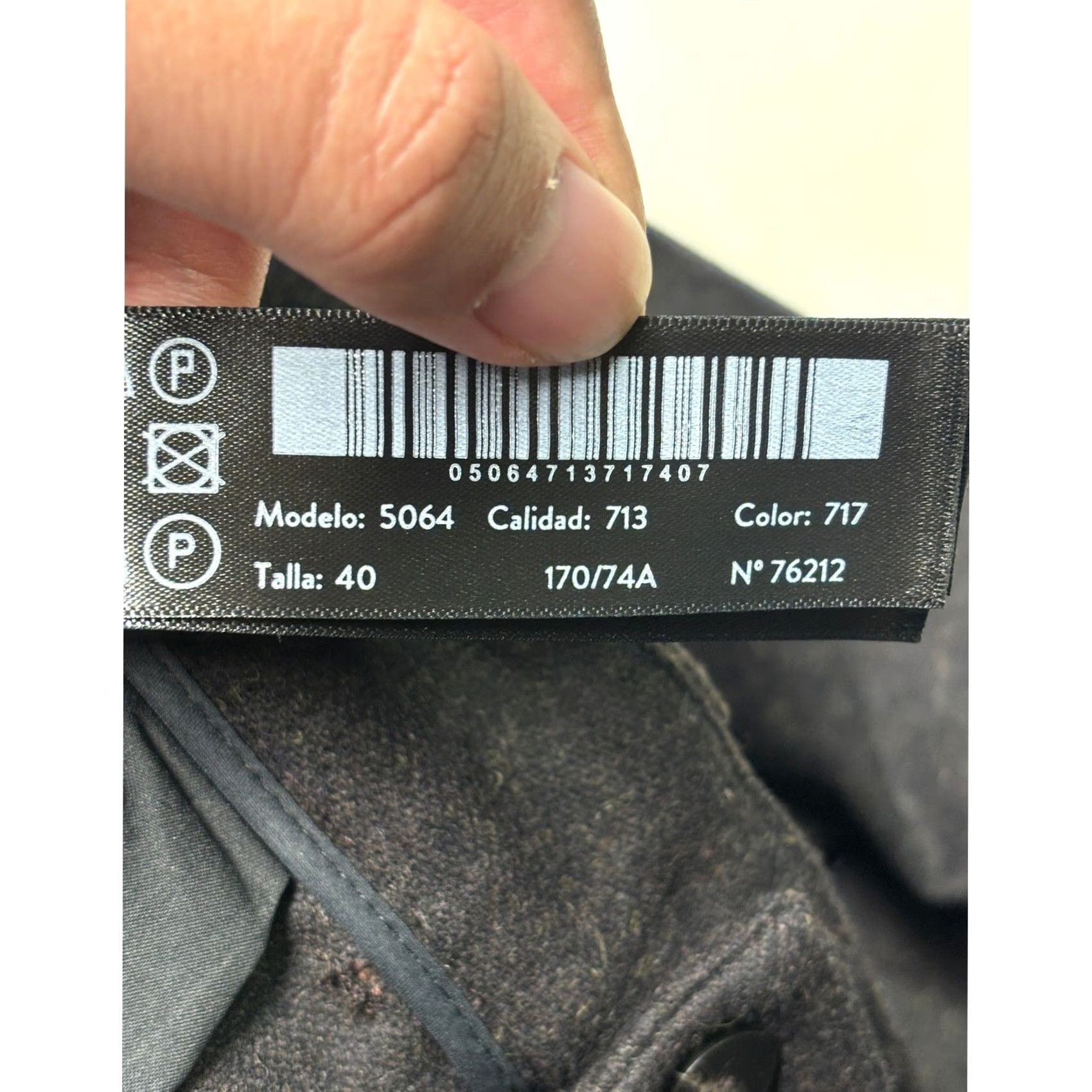 Massimo Dutti Massimo Dutti Womens Dress Pants Charcoal Grey Wool Blend Wide Leg Size 8 W32 L32 Button Zip Pockets Dry Clean Only Womens Size 30" / US 8 / IT 44 - 7 Thumbnail