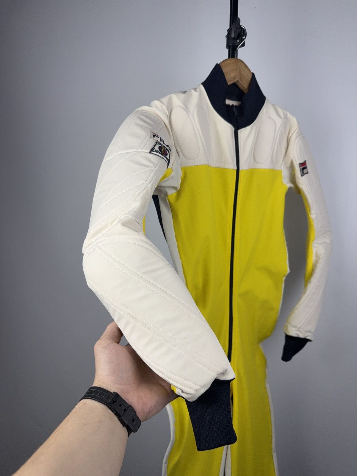 Fila × Vintage Vintage 90s FILA Ski Team Liechtenstein Racing Suit Size US XS / EU 42 / 0 - 5 Thumbnail
