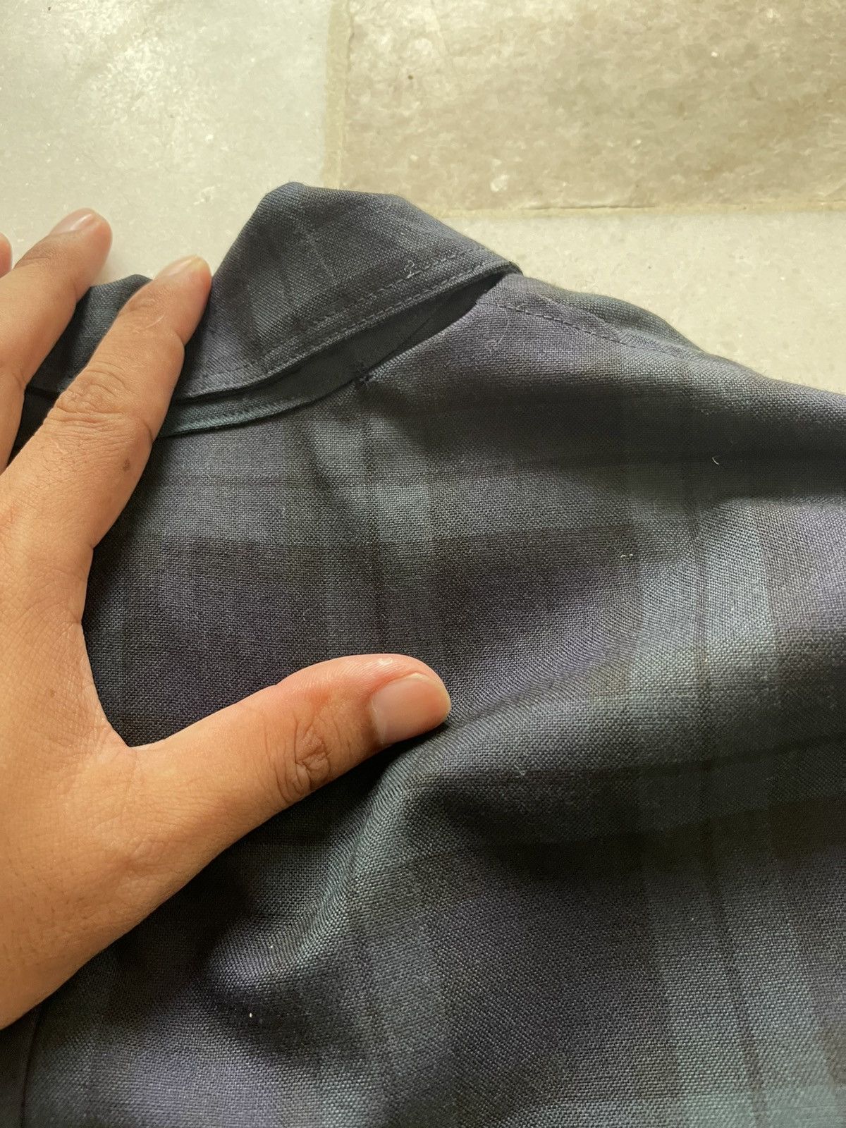 Issey Miyake 70s Issey Miyake Studio Plaid Crop Wool Jacket A1 Size US L / EU 52-54 / 3 - 14 Thumbnail