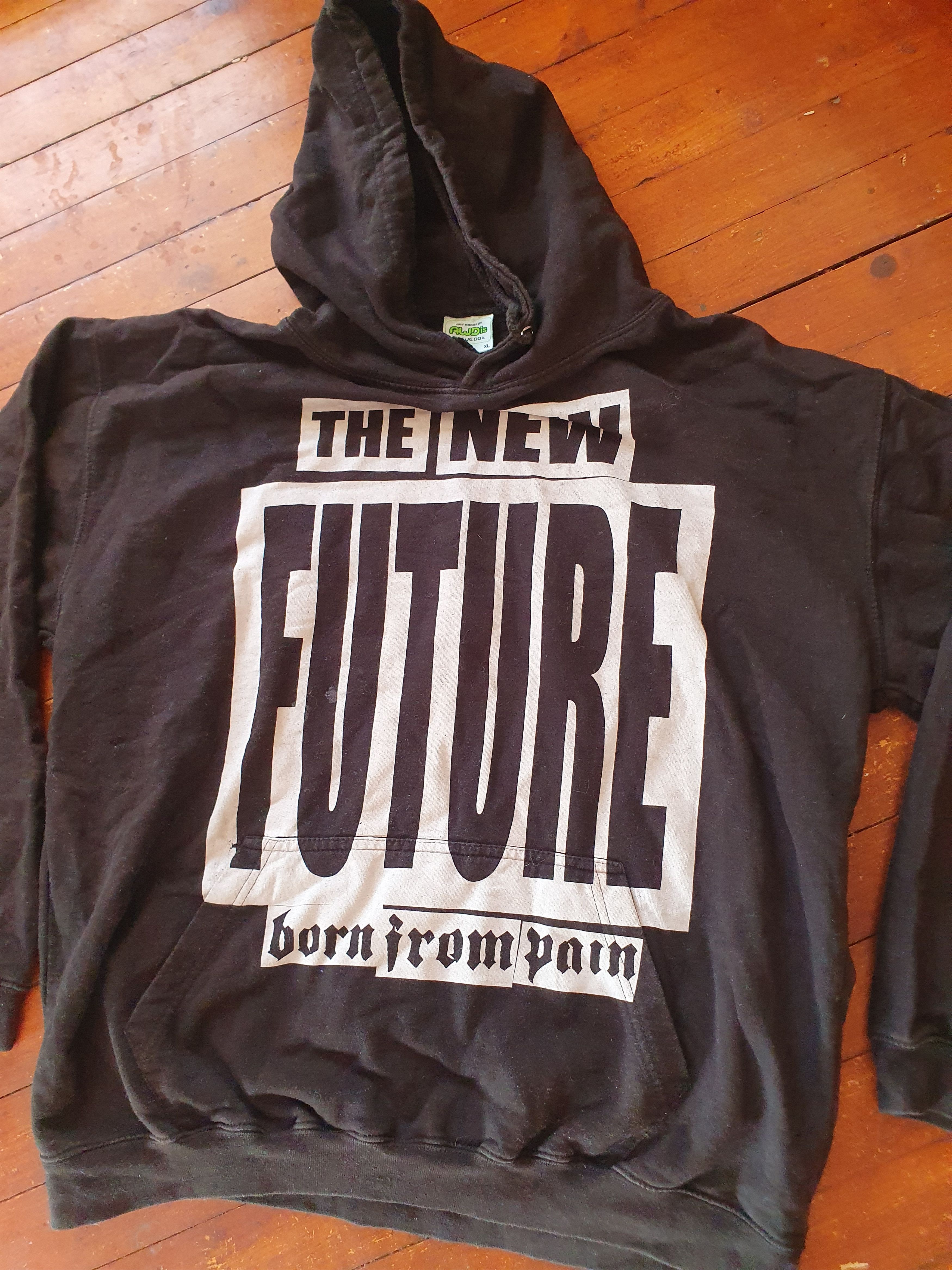 Band Tees Born From Pain The New Future Hardcore Band Hoodie sz L? Size US L / EU 52-54 / 3 - 3 Thumbnail