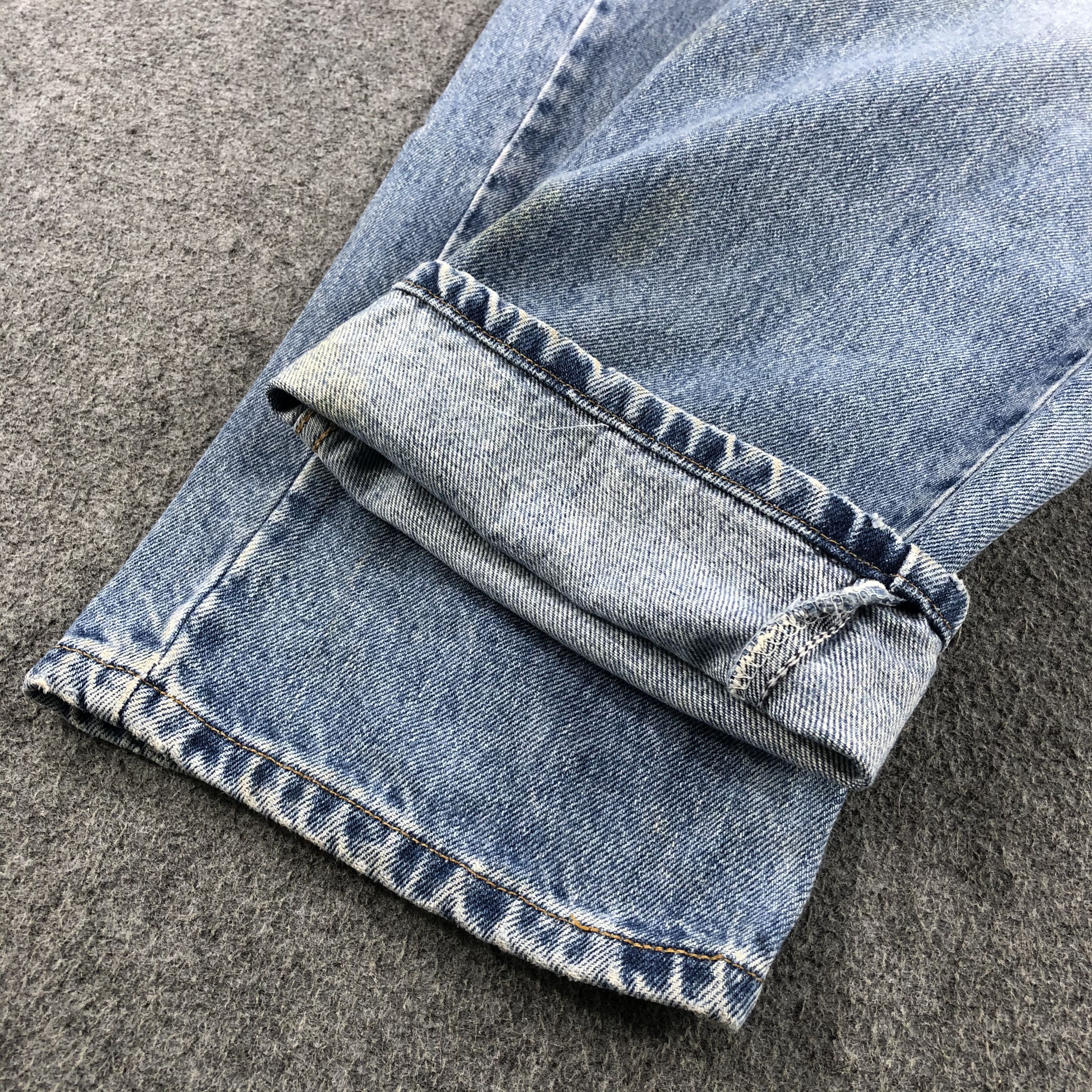 Levi's 90s Vintage Blue Wash Levis 550 Jeans-J2093 Size US 33 - 7 Thumbnail