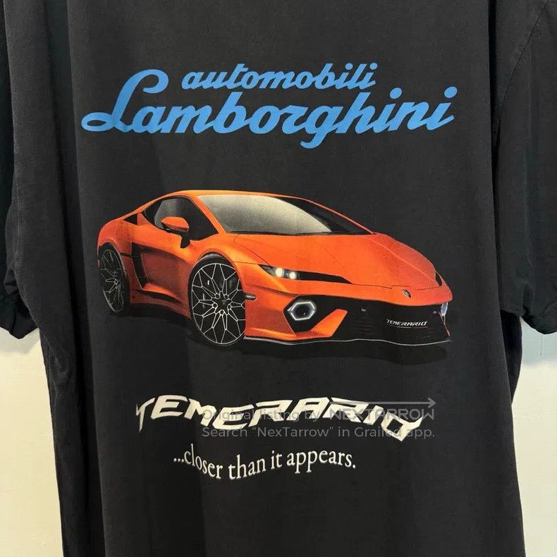 Balenciaga Balenciaga Lamborghini Collaboration Short Sleeve Size US M / EU 48-50 / 2 - 4 Thumbnail