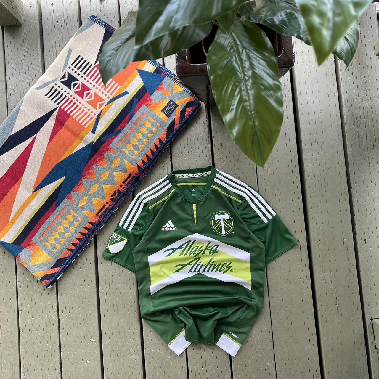 Adidas Adidas Portland Timbers Player Issue Soccer Jersey S Size US S / EU 44-46 / 1 - 2 Thumbnail