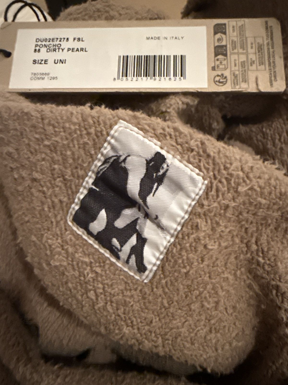Rick Owens Drkshdw Ric Owens DRKSHDW Poncho Hooded Cape Size US L / EU 52-54 / 3 - 7 Thumbnail