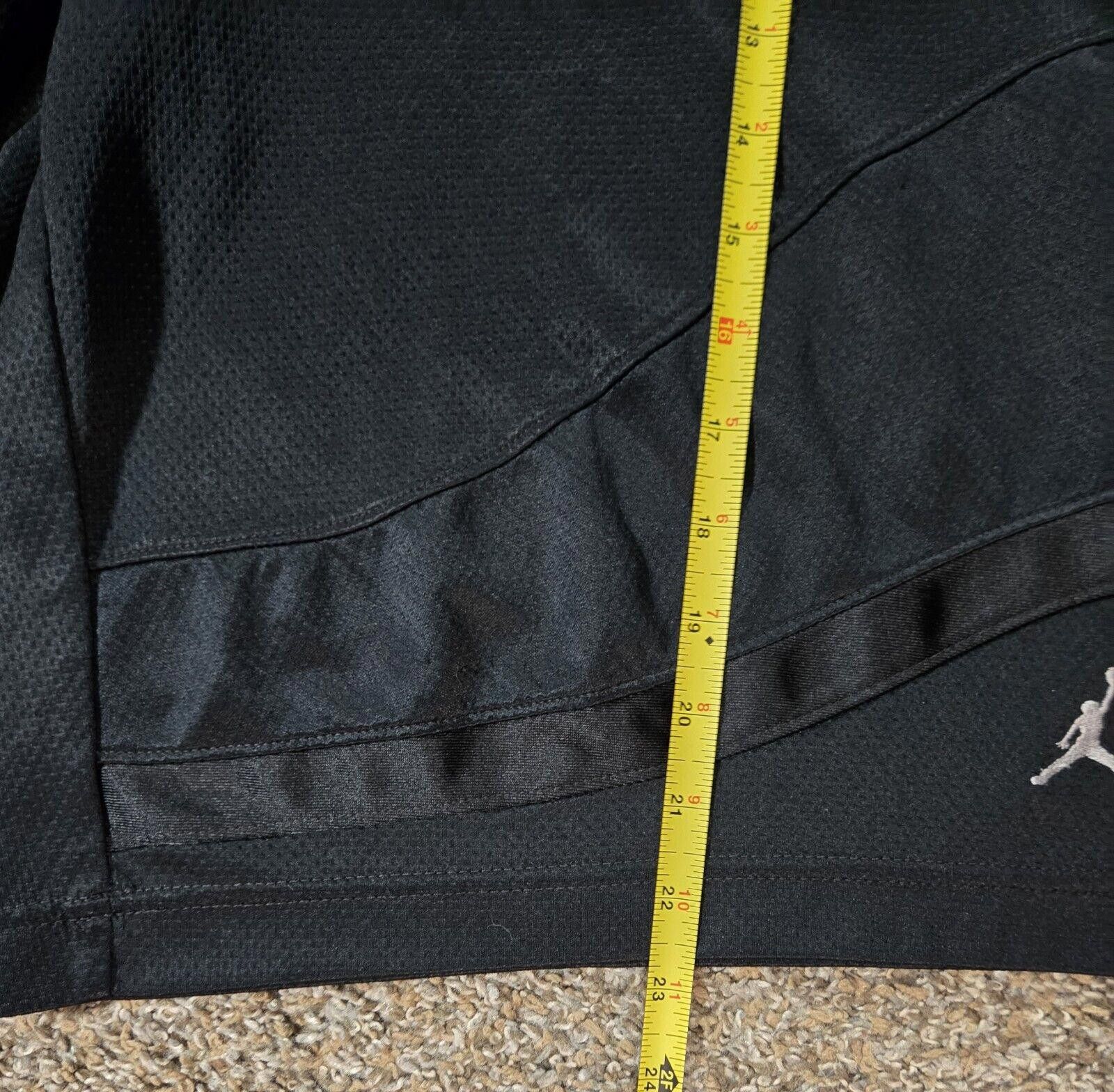Nike Black Nike Air Jordan Dri Fit Basketball Shorts Size US 34 / EU 50 - 2 Thumbnail