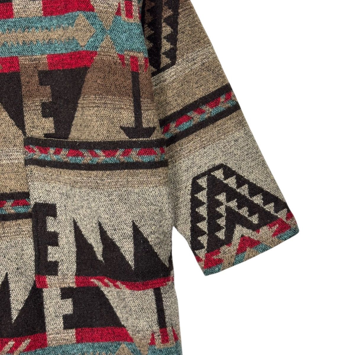 Japanese Brand Japanese Phenomenal Geometry Long Coat Size US L / EU 52-54 / 3 - 7 Thumbnail