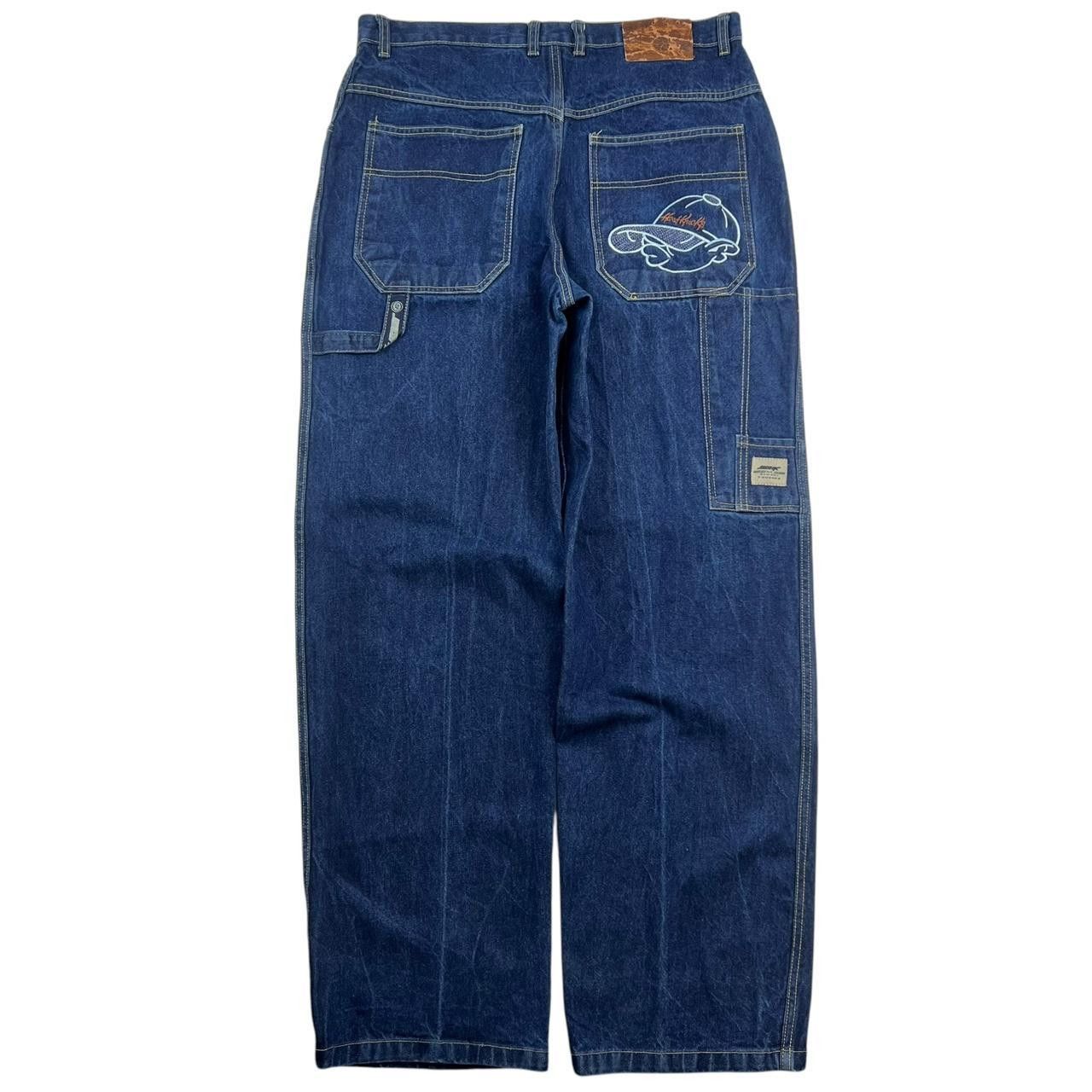 Other Vintage Sohk School Of Hard Knocks Baggy Jeans - Waist: 36” Size US 36 / EU 52 - 1 Thumbnail
