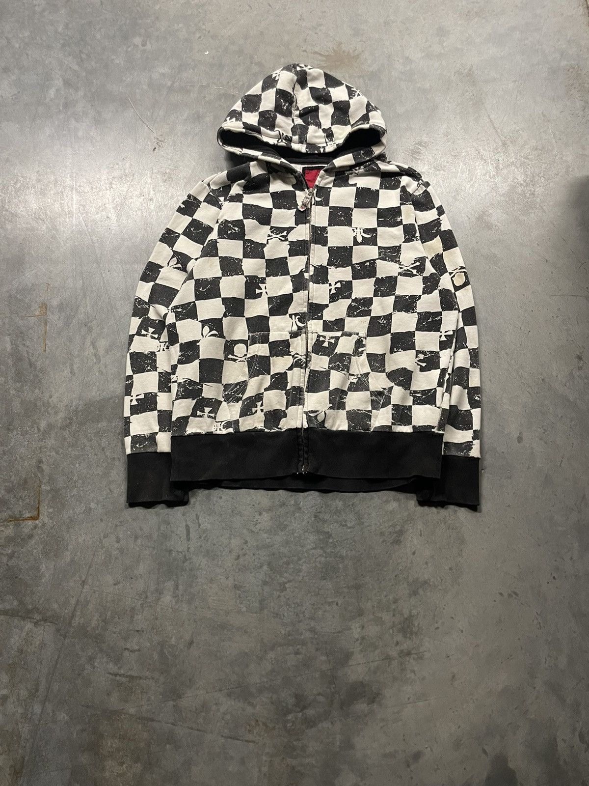 Vintage Vintage Y2K Union Bay All Over Print Zip Up Hoodie Size US L / EU 52-54 / 3 - 1 Thumbnail
