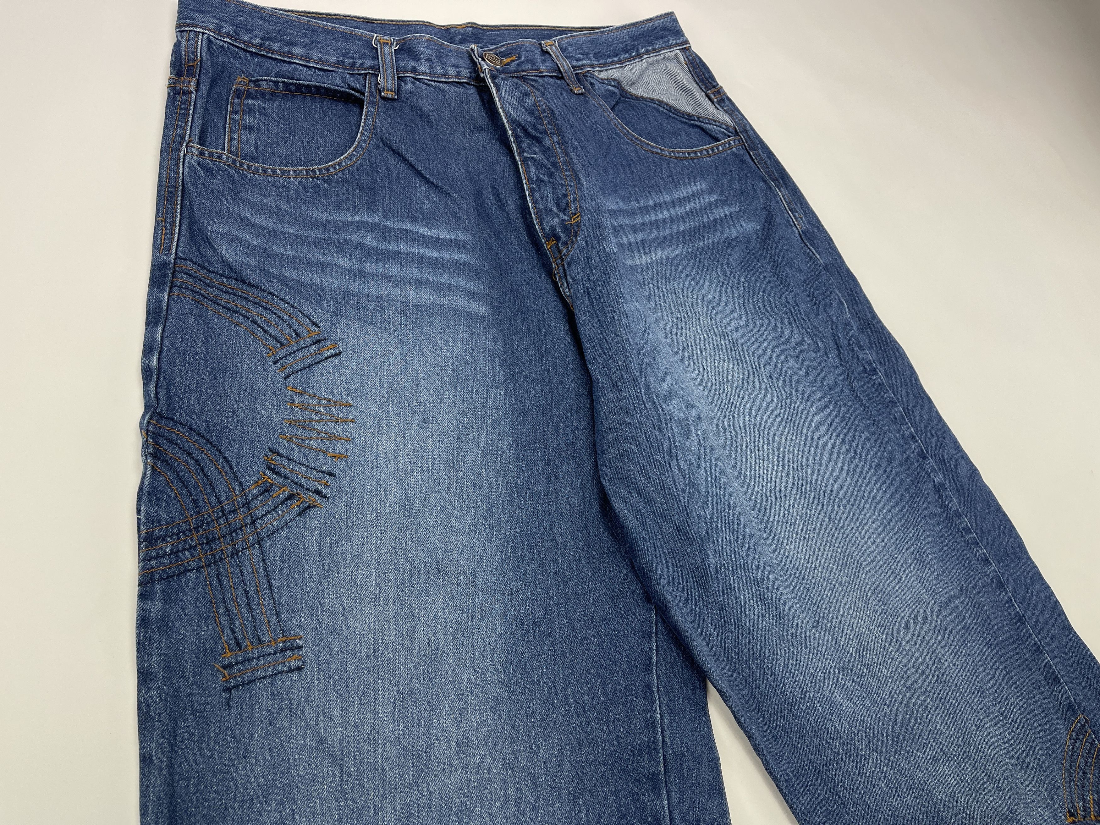 Marithe + Francois Girbaud Marithe Francois Girbaud jeans, vintage baggy 90s hip hop 36 Size US 36 / EU 52 - 9 Thumbnail