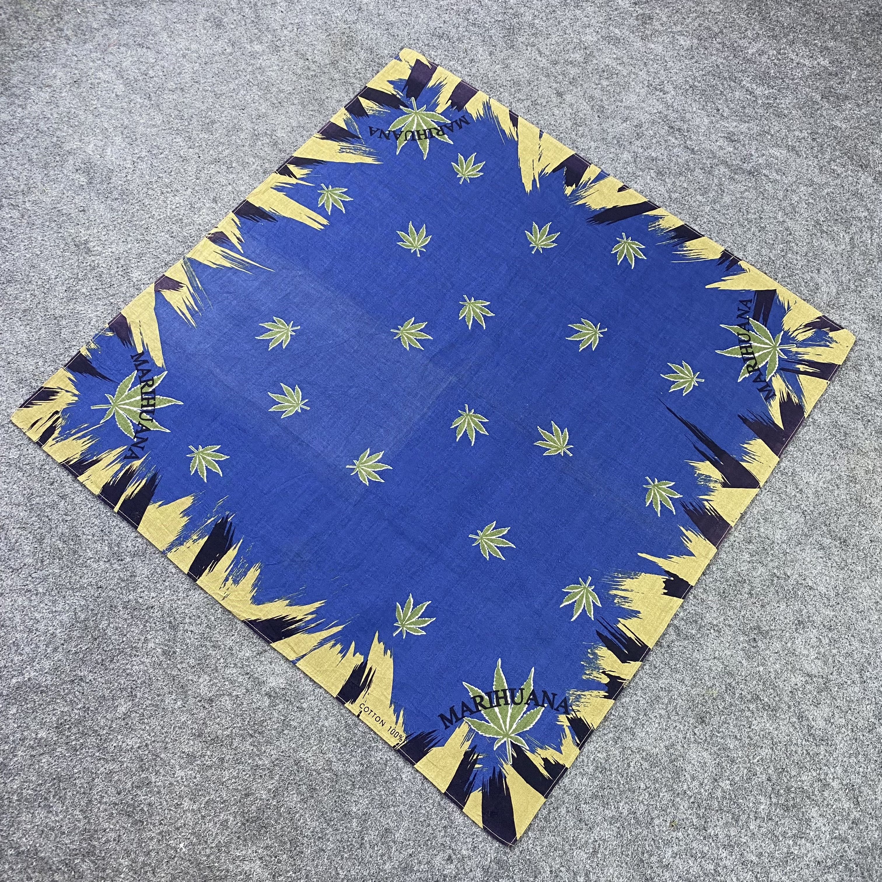 Designer Marihuana Handkerchief / Bandana / Neckerchief-B1396 Size ONE SIZE - 4 Thumbnail