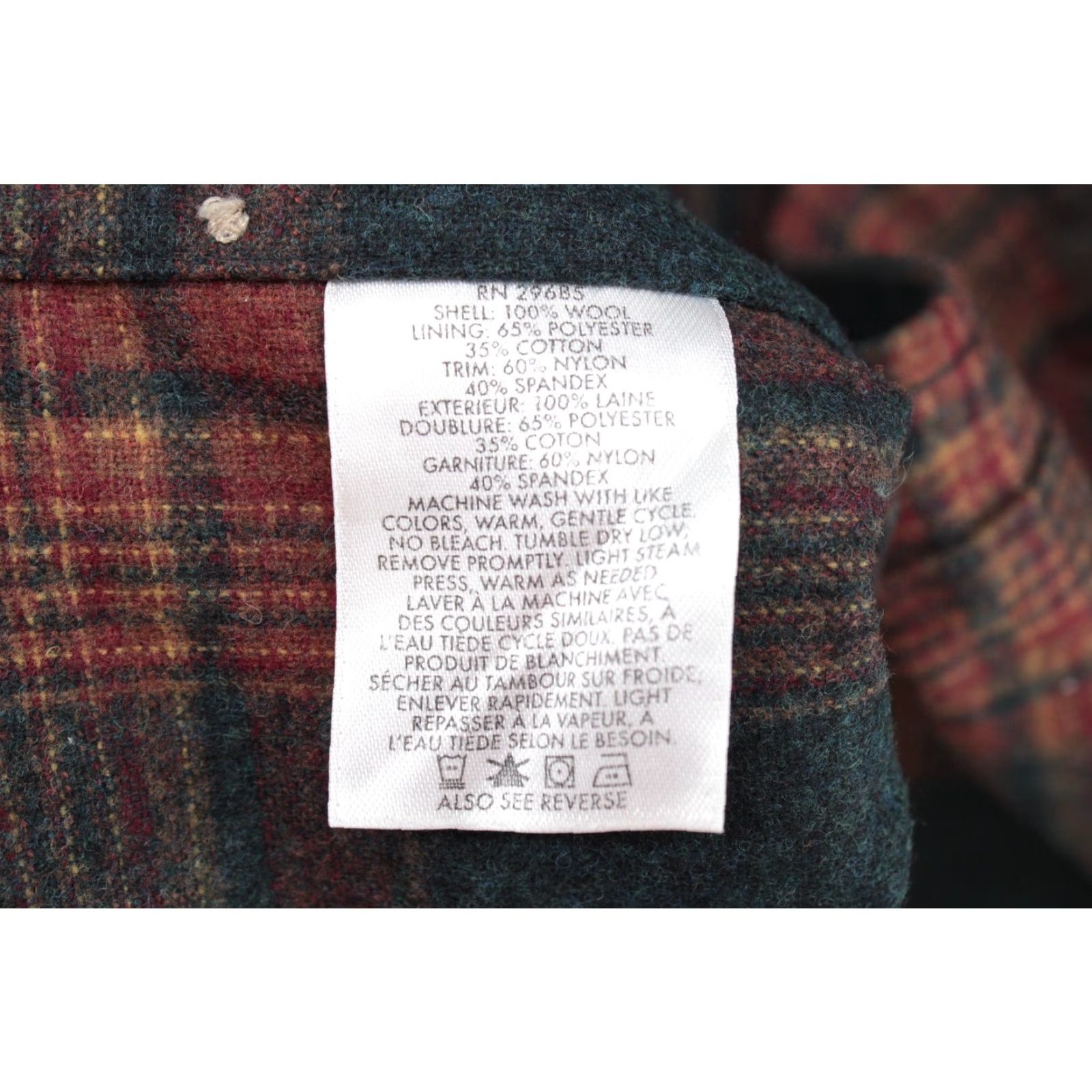 Pendleton VTG Pendleton Shirt Mens Large Wool Plaid Suede Elbow Patches Cabincore Gorpcore Shirt Mens Large Wool Plaid Suede Elbow Patches Cabincore Gorpcore Size US L / EU 52-54 / 3 - 7 Thumbnail