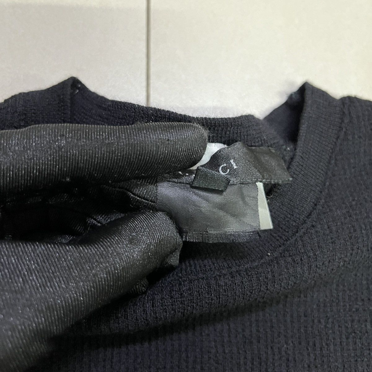 Gucci × Japanese Brand × Vintage Vintage Gucci Knit Longsleeve Shirt Size S / US 4 / IT 40 - 5 Thumbnail