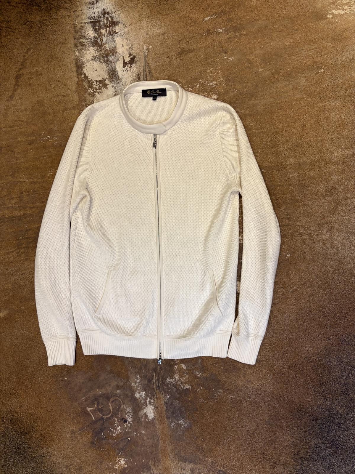 Loro Piana Loro Piana Cotton–Silk Zip Bomber Size M / US 6-8 / IT 42-44 - 1 Thumbnail