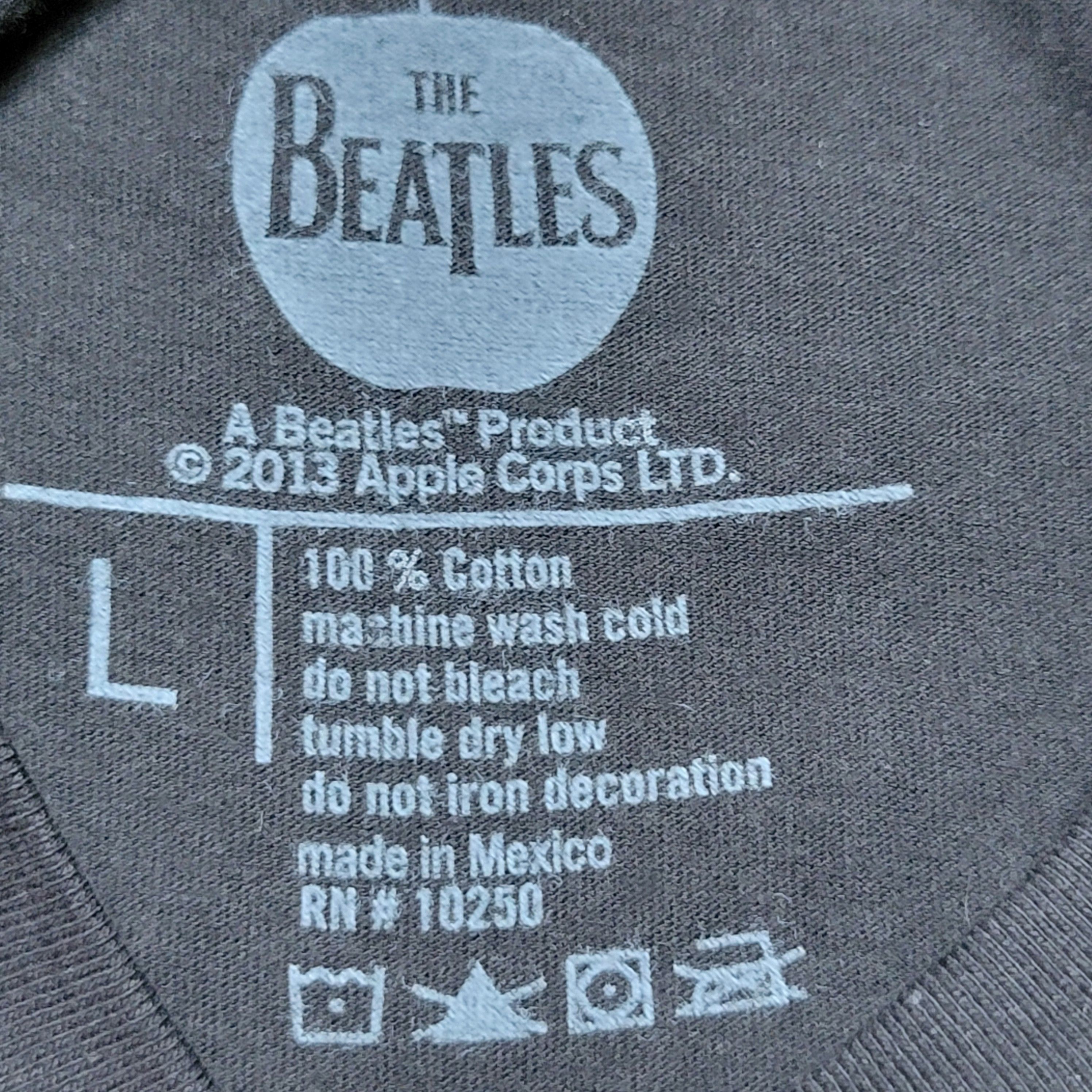 Other The Beatles Graphic SS Black Unisex Tee Squares - Size Large Size L / US 10 / IT 46 - 4 Thumbnail