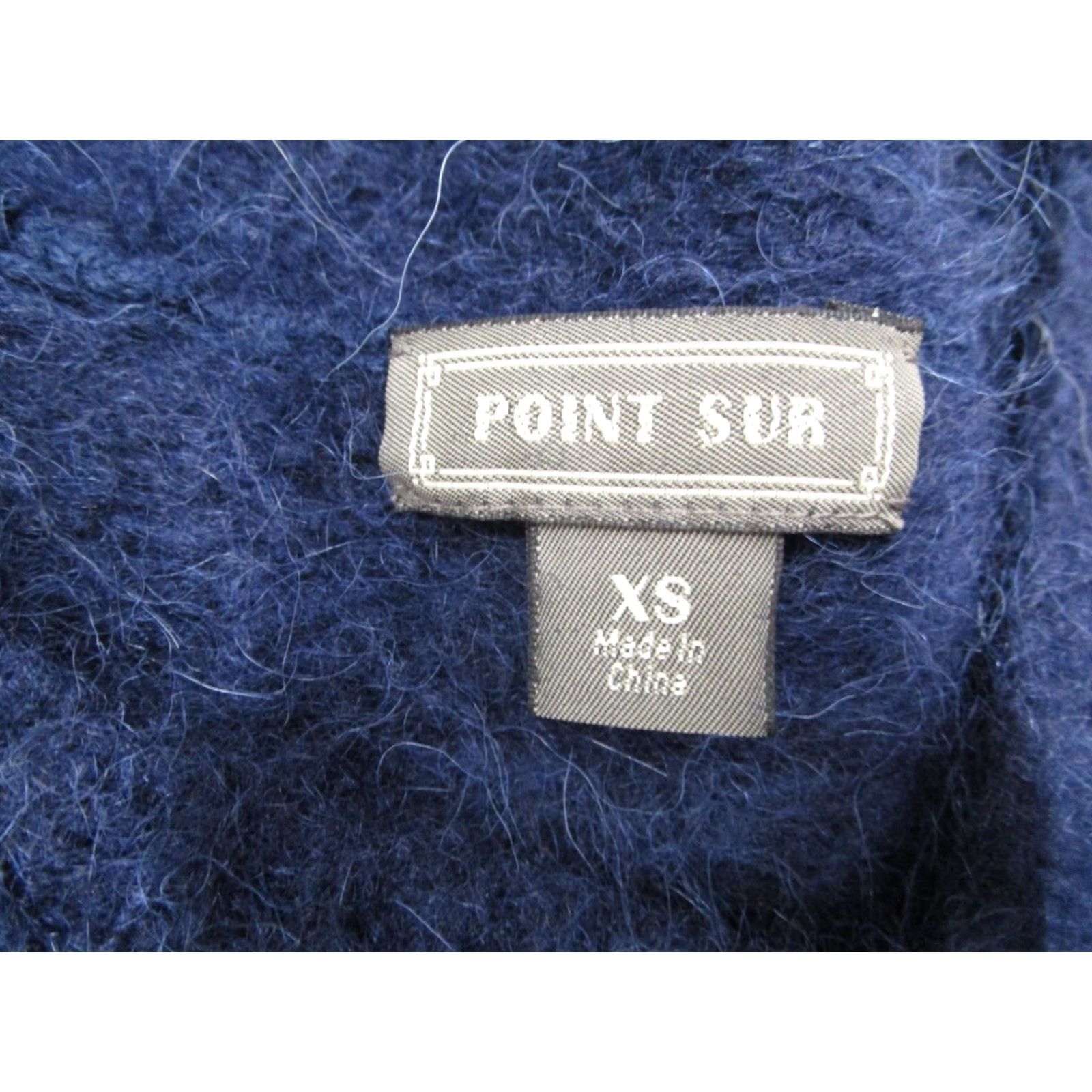 J.Crew J.CREW Point Sur Women's Blue Alpaca Merino Blend Crew Neck Pullover Sweater XS Size XS / US 0-2 / IT 36-38 - 3 Thumbnail