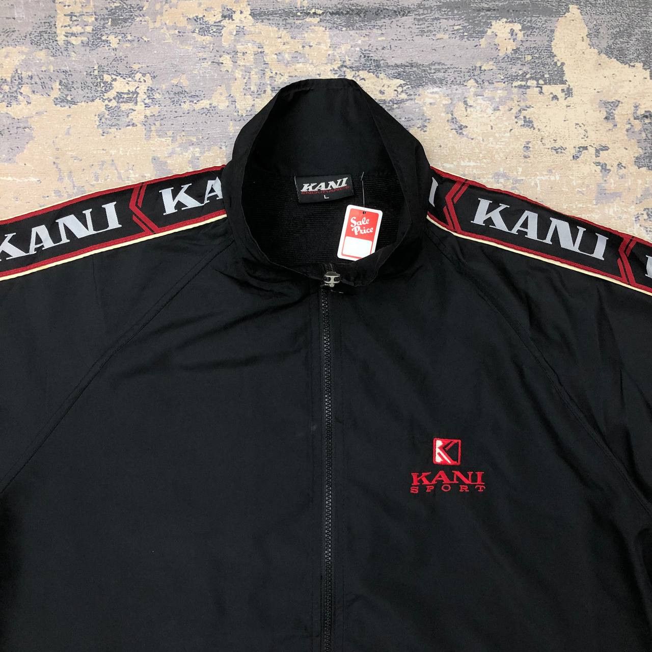 Karl Kani Y438 VTG 90s KARL KANI SPORT WINDBREAKER JACKET Size US L / EU 52-54 / 3 - 5 Thumbnail
