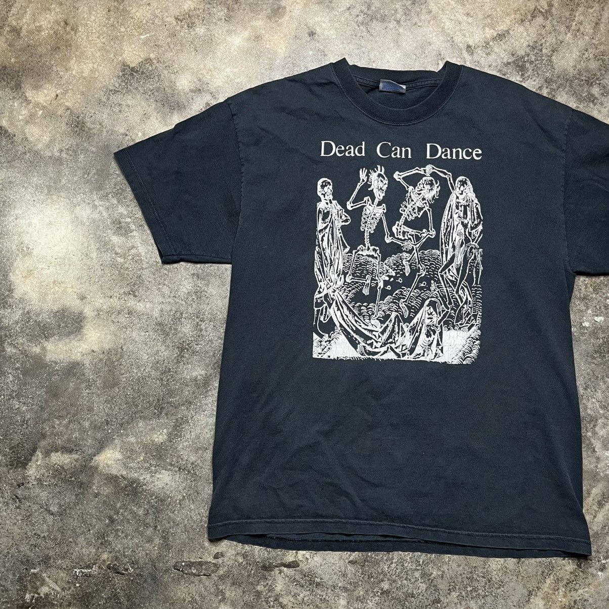 Vintage vintage dead can dance skeleton band tshirt Size US L / EU 52-54 / 3 - 3 Thumbnail