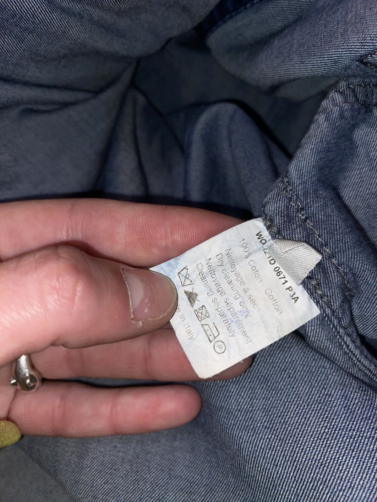 Acne Studios × Lanvin Luxury Blue LANVIN x Acne denim cotton dress size 40 Size S / US 4 / IT 40 - 9 Thumbnail