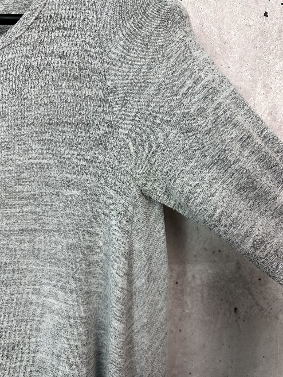 Helmut Lang Helmut Lang Grey Crew Neck Flared Women’s Jumper Size L / US 10 / IT 46 - 8 Thumbnail
