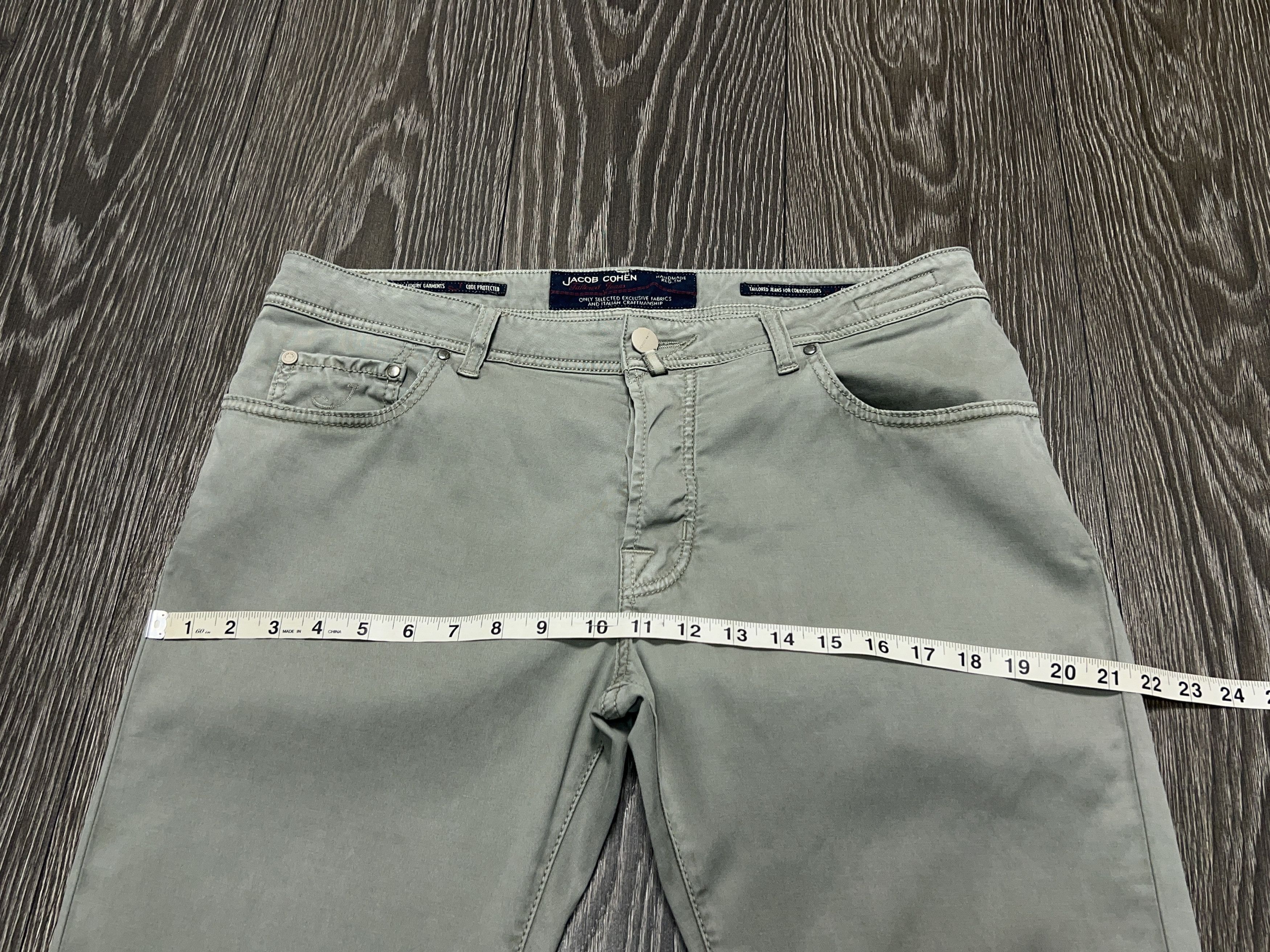 Jacob Cohen Mens J688 COMF Lyocell Cotton Elastane Chino Pants Trousers Size US 35 - 12 Thumbnail