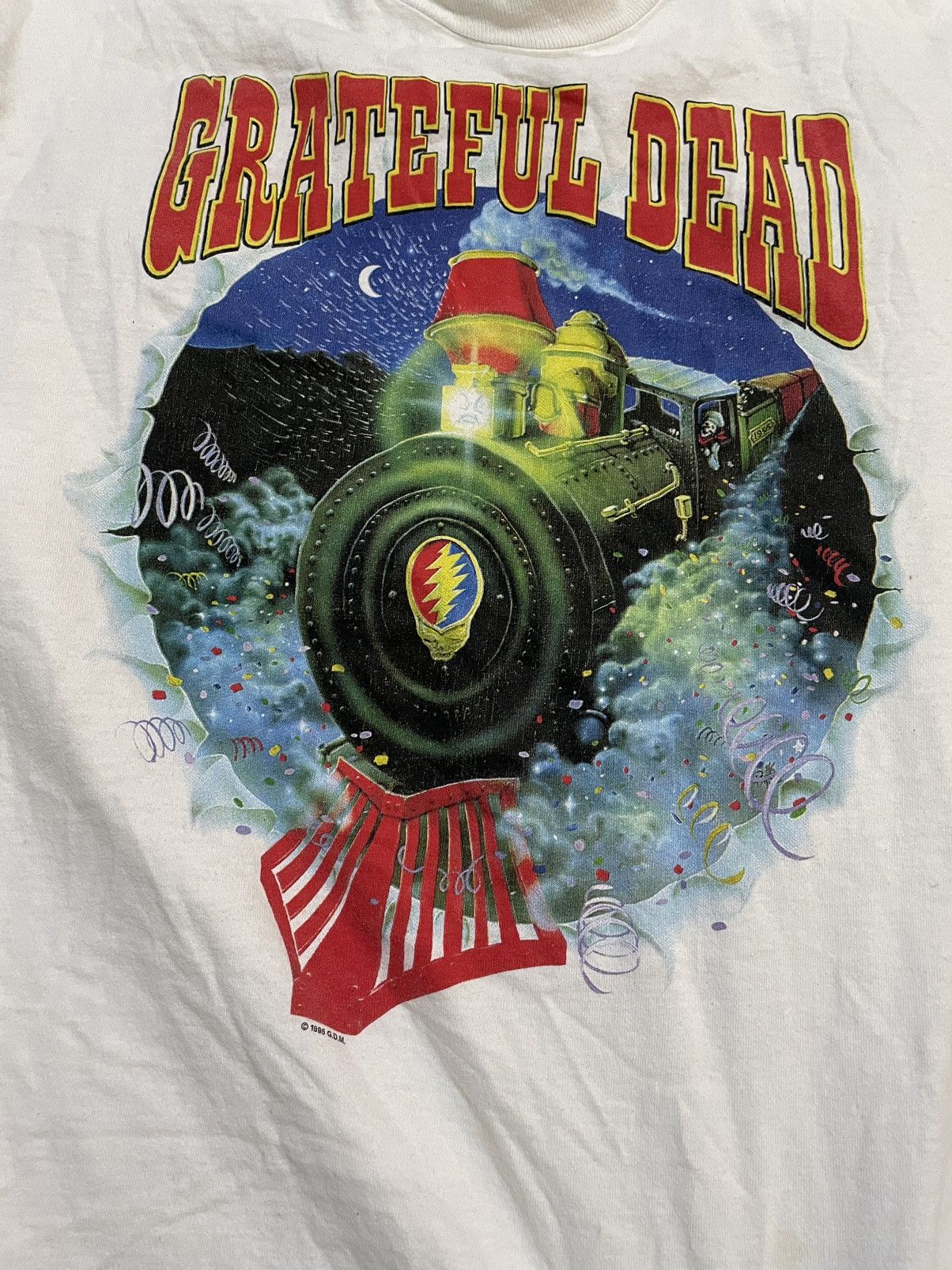 Band Tees Grateful Dead 1995 Summer Tour Band T-Shirt Sz XL Size US XL / EU 56 / 4 - 6 Thumbnail