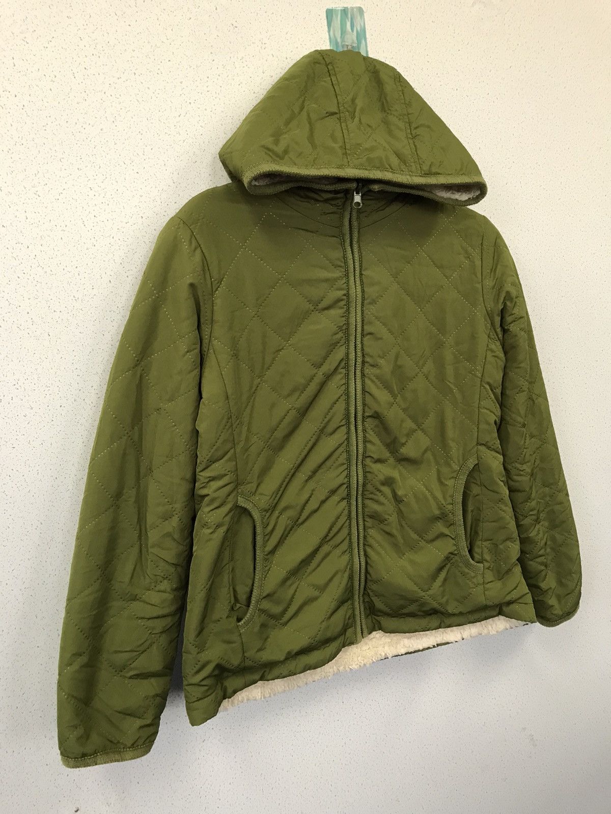 Japanese Brand Women Reversible Fleece Jacket Size M / US 6-8 / IT 42-44 - 9 Thumbnail