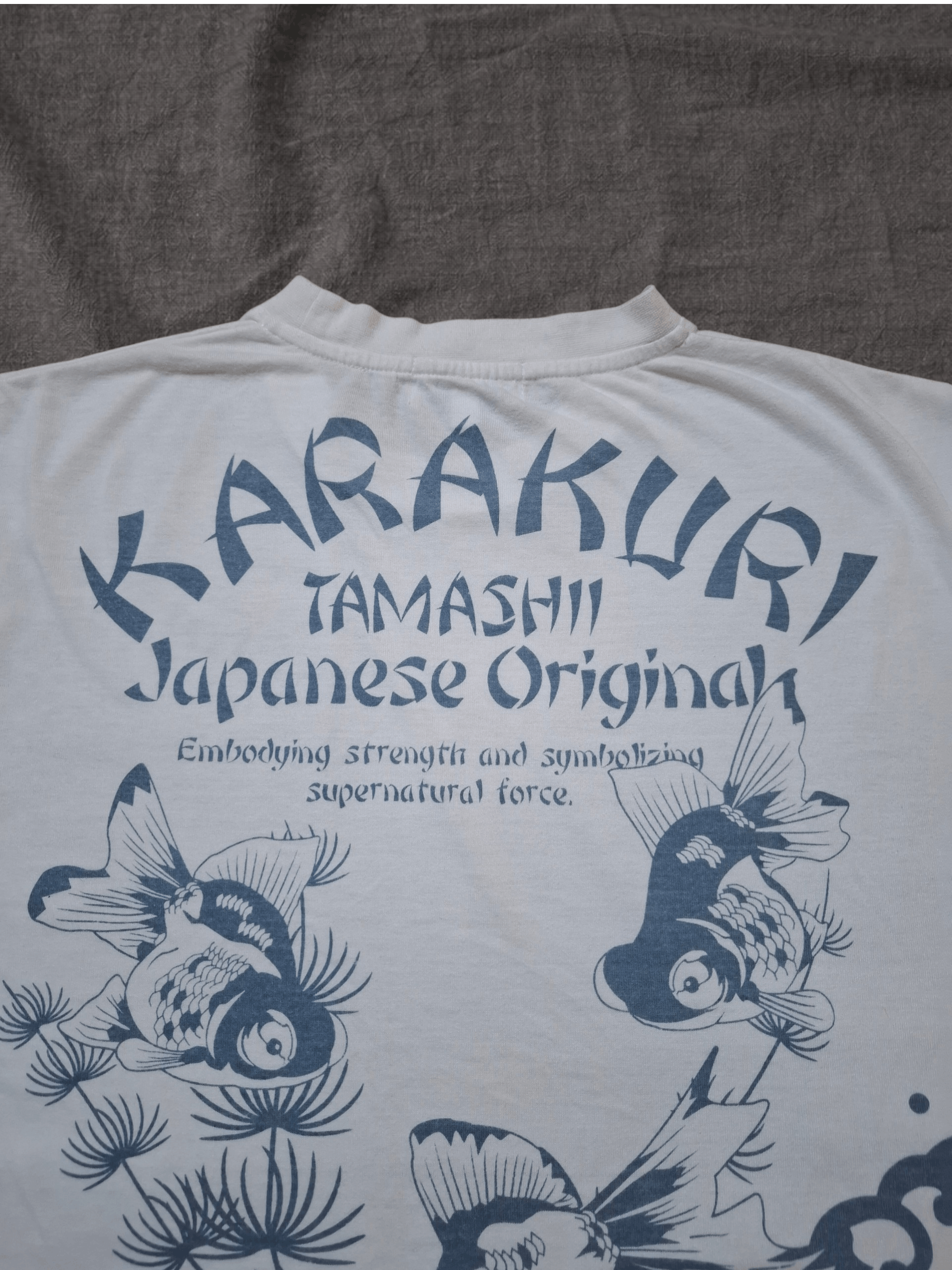 Karakuri Tamashii Karakuri Tamashii "Japanese Original" Goldfish Graphic Tee Size US M / EU 48-50 / 2 - 12 Thumbnail