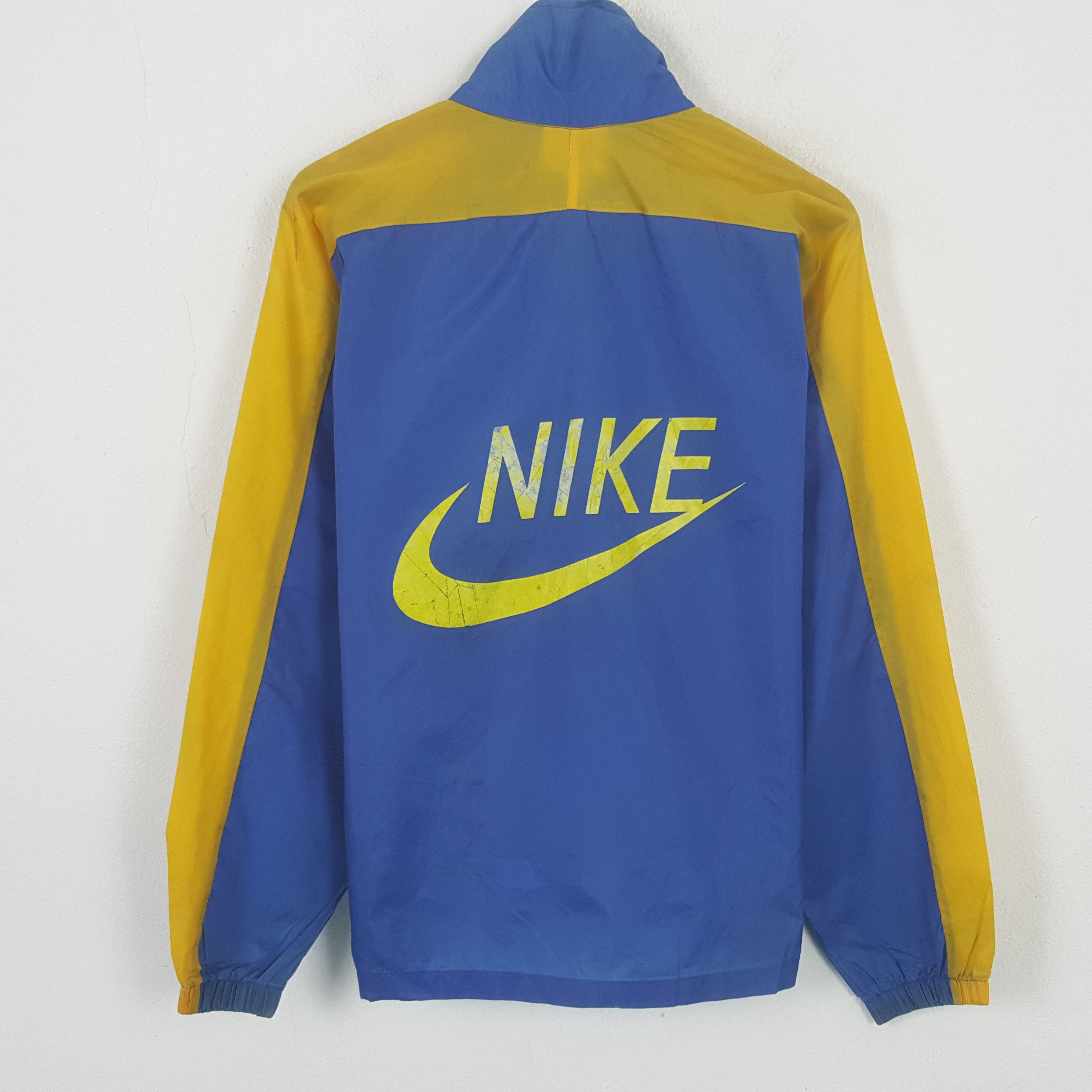 Nike Vintage Nike Big Swoosh Windbreaker Jacket Size US M / EU 48-50 / 2 - 1 Thumbnail