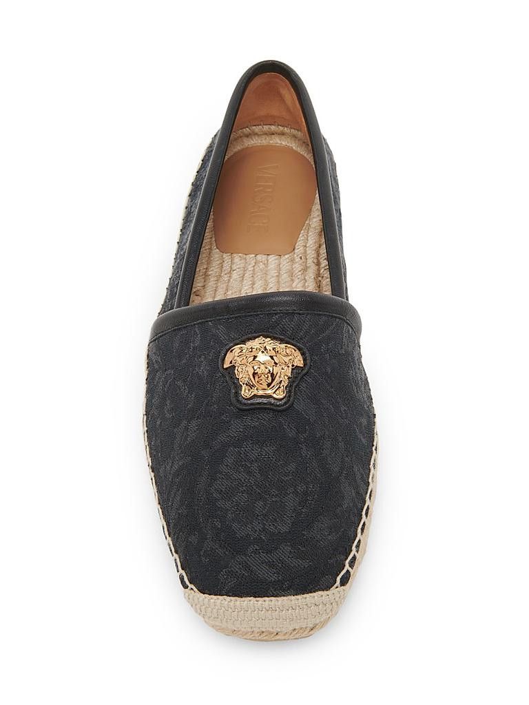 Versace os11x0126 Medusa Emblem Espadrilles in Black Size US 12 / EU 45 - 4 Thumbnail