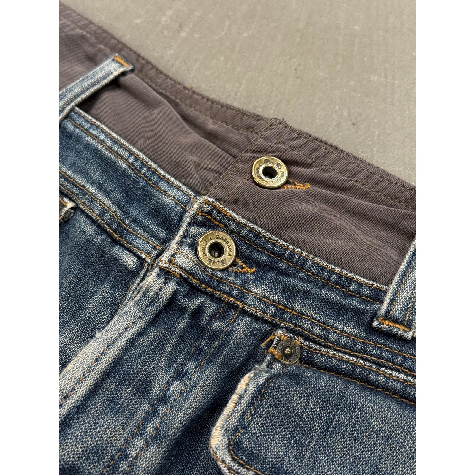 Dolce & Gabbana A/W2003 Dolce & Gabbana double waisted cargo pants Size US 32 / EU 48 - 5 Thumbnail