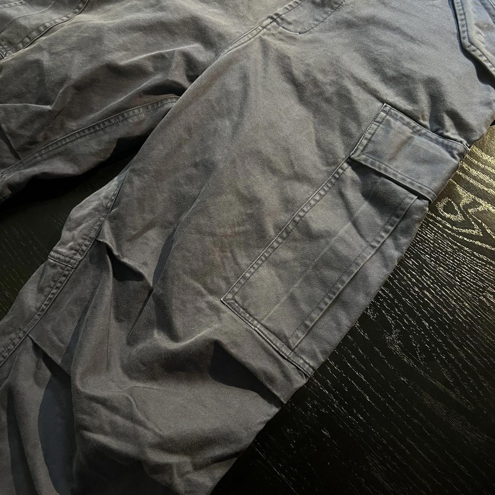 Maharishi × Vintage Maharishi Navy Blue Cargo Sno-Pant Size US 34 / EU 50 - 3 Thumbnail