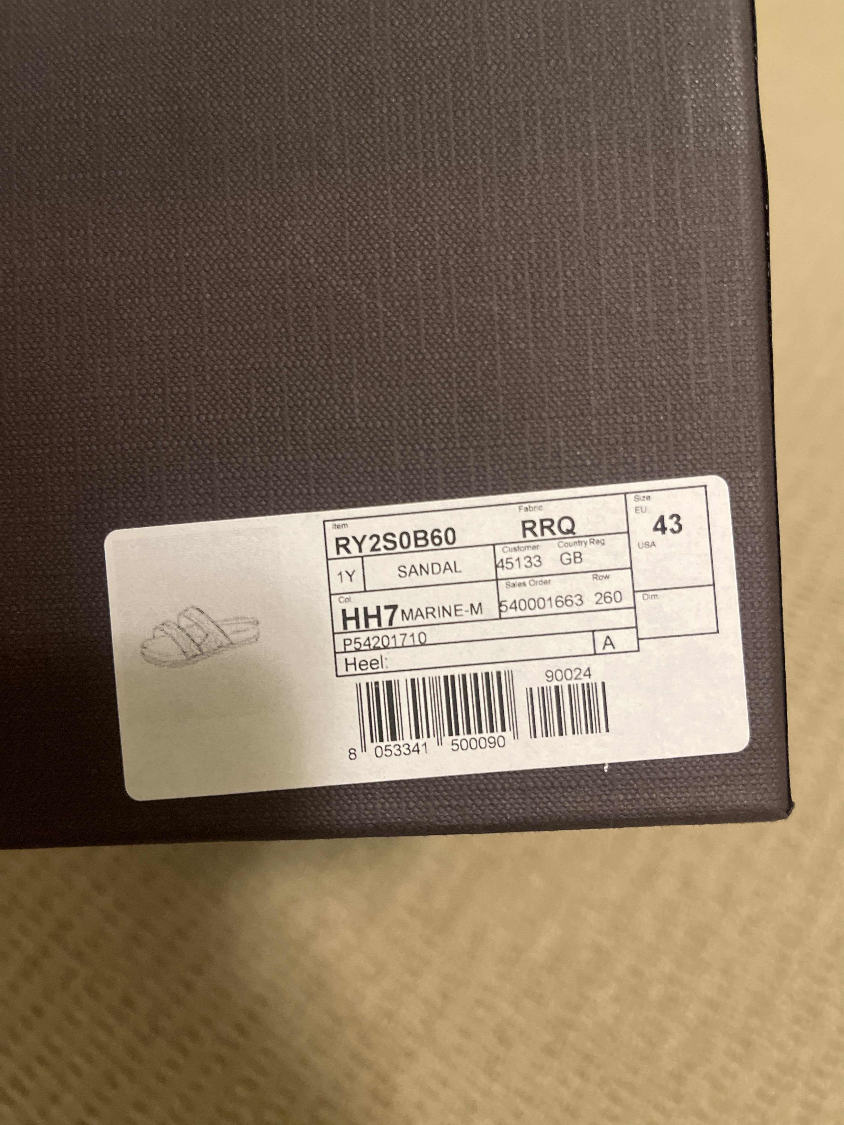 Valentino Valentino scale print slides Size US 10 / EU 43 - 7 Thumbnail
