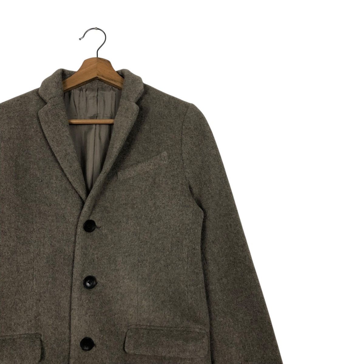 Japanese Brand 🔥RICH BROWN WOOL JACKET BUTTON STUDIOS JAPAN ISSEY MIYAKE Size US S / EU 44-46 / 1 - 9 Thumbnail