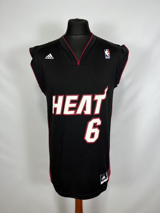 Adidas lebron james hot sale miami heat jersey