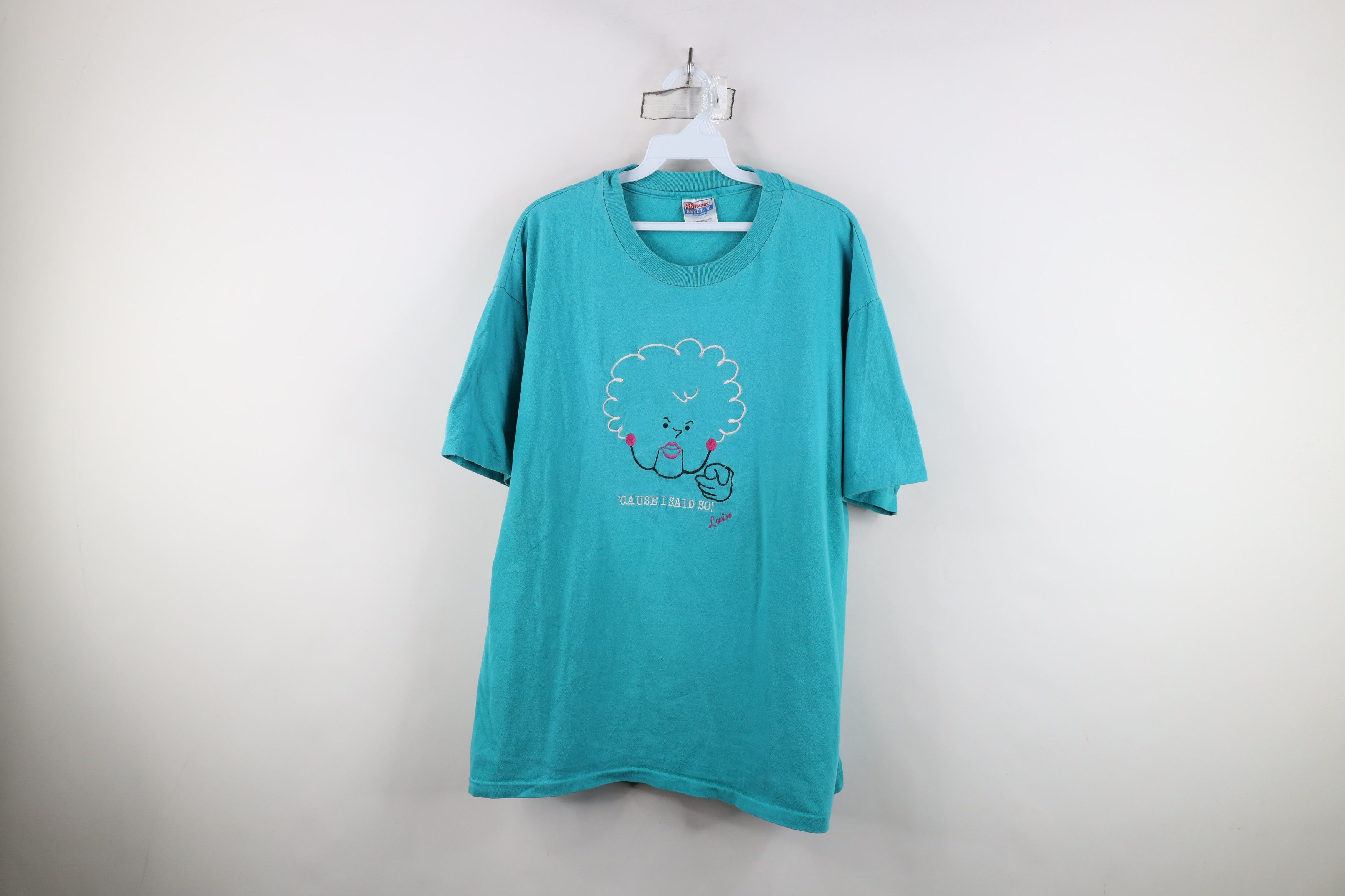 Vintage Vintage 90s Streetwear Louise Grandma I Said So T-Shirt Size XL / US 12-14 / IT 48-50 - 1 Thumbnail