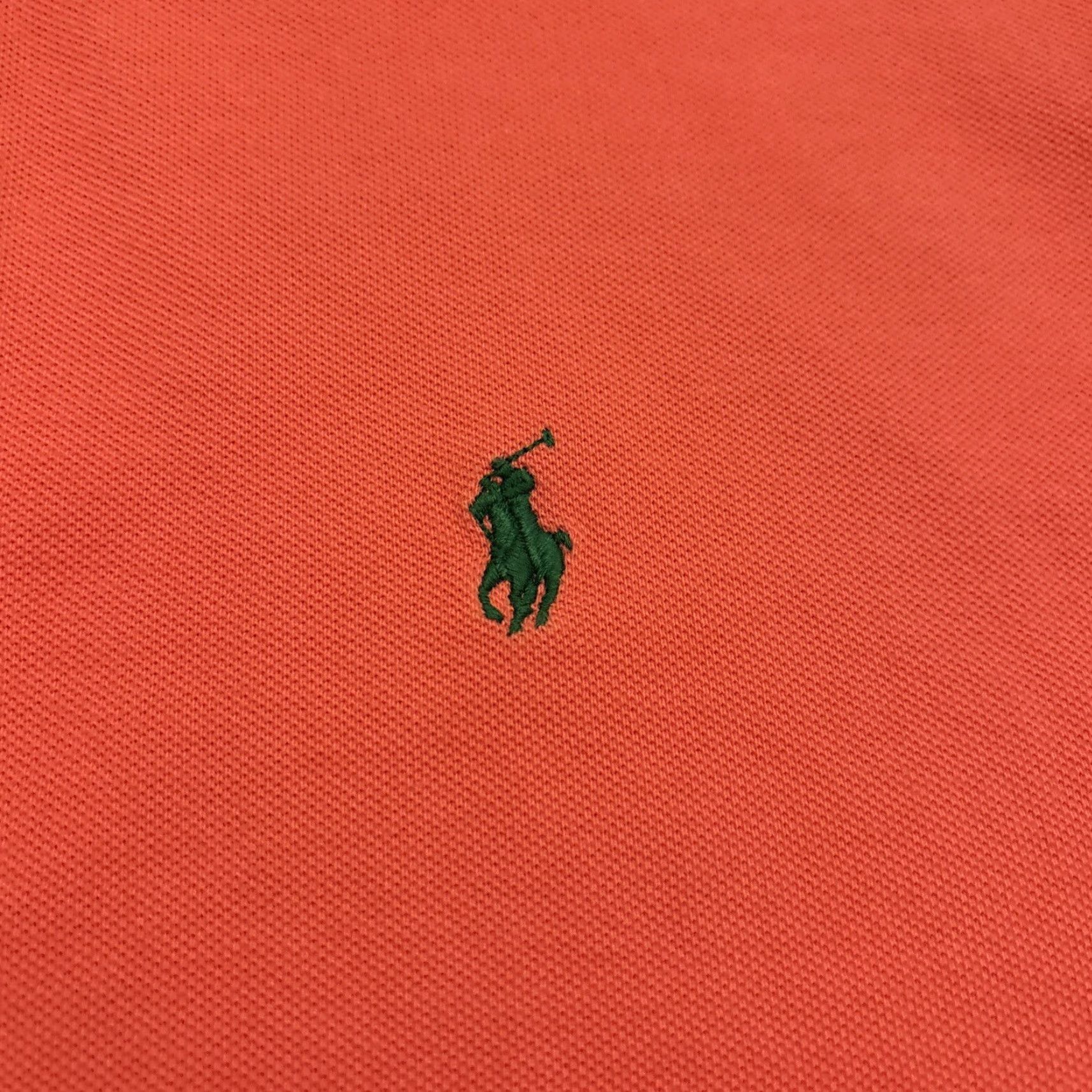 Ralph Lauren VINTAGE Ralph Lauren Polo Shirt M Men Pink Green Horse Short Sleeve 90s Size US M / EU 48-50 / 2 - 3 Thumbnail