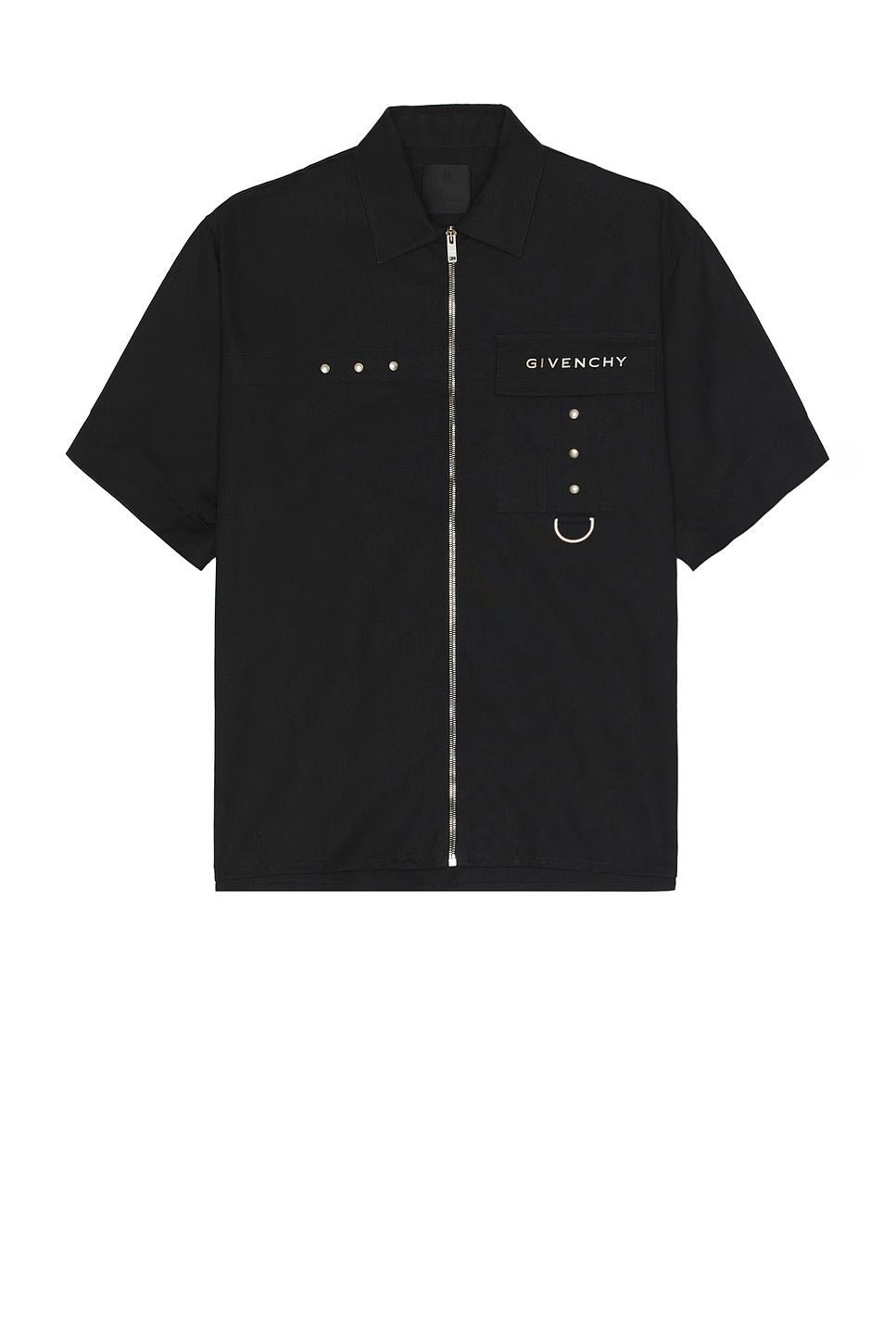Givenchy o1w1db10325 Hardware Shirt in Black Size US M / EU 48-50 / 2 - 3 Thumbnail