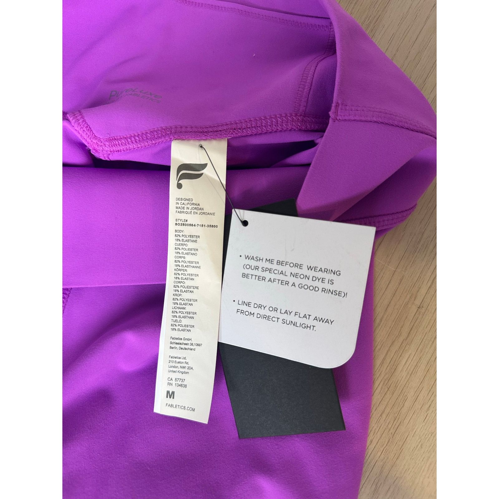 Fabletics Fabletics x Becky G PureLuxe High-Waisted Short 4" - Size M Size 28" / US 6 / IT 42 - 13 Thumbnail