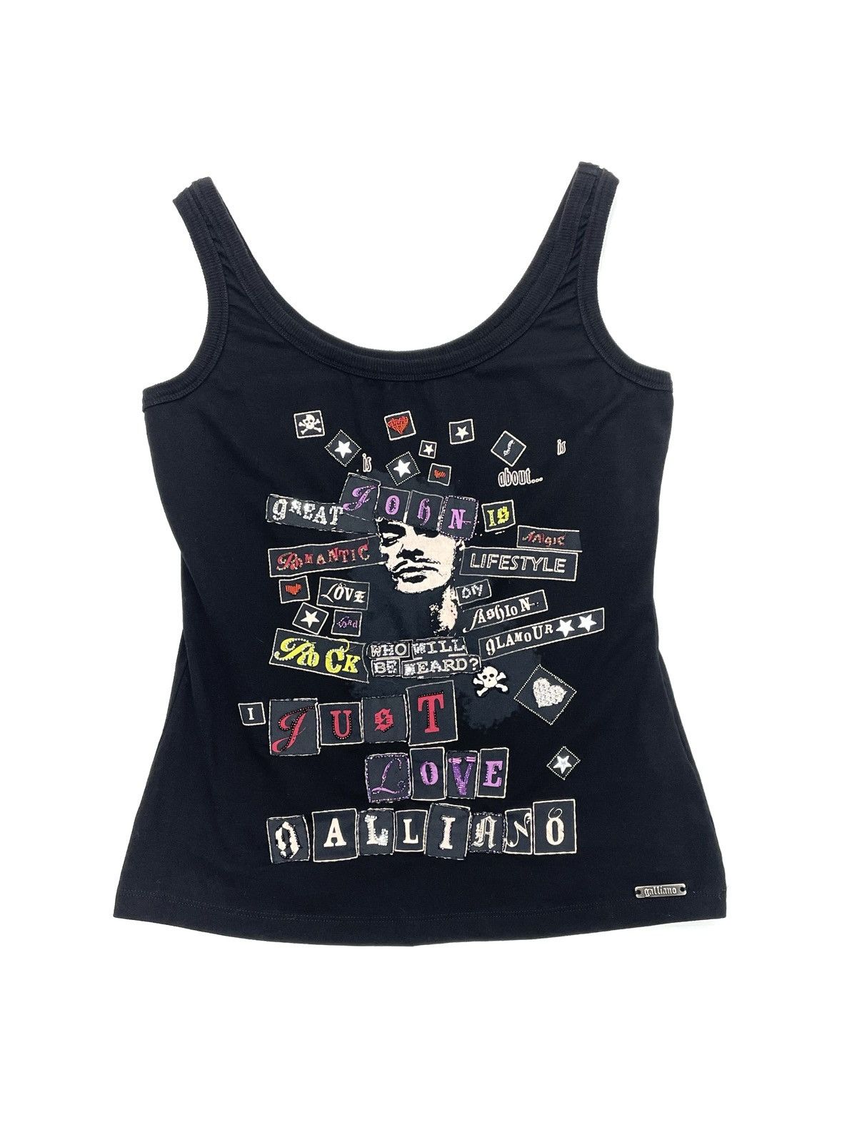 Dior × John Galliano Dior by John Galliano 2000s embellished tank