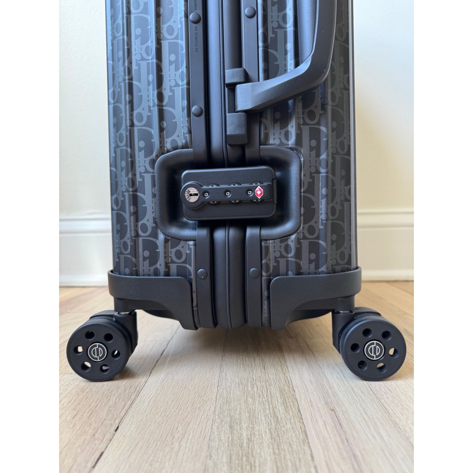 Dior Dior Rimowa 4-Wheel Cabin Suitcase Aluminium Black Size ONE SIZE - 12 Thumbnail