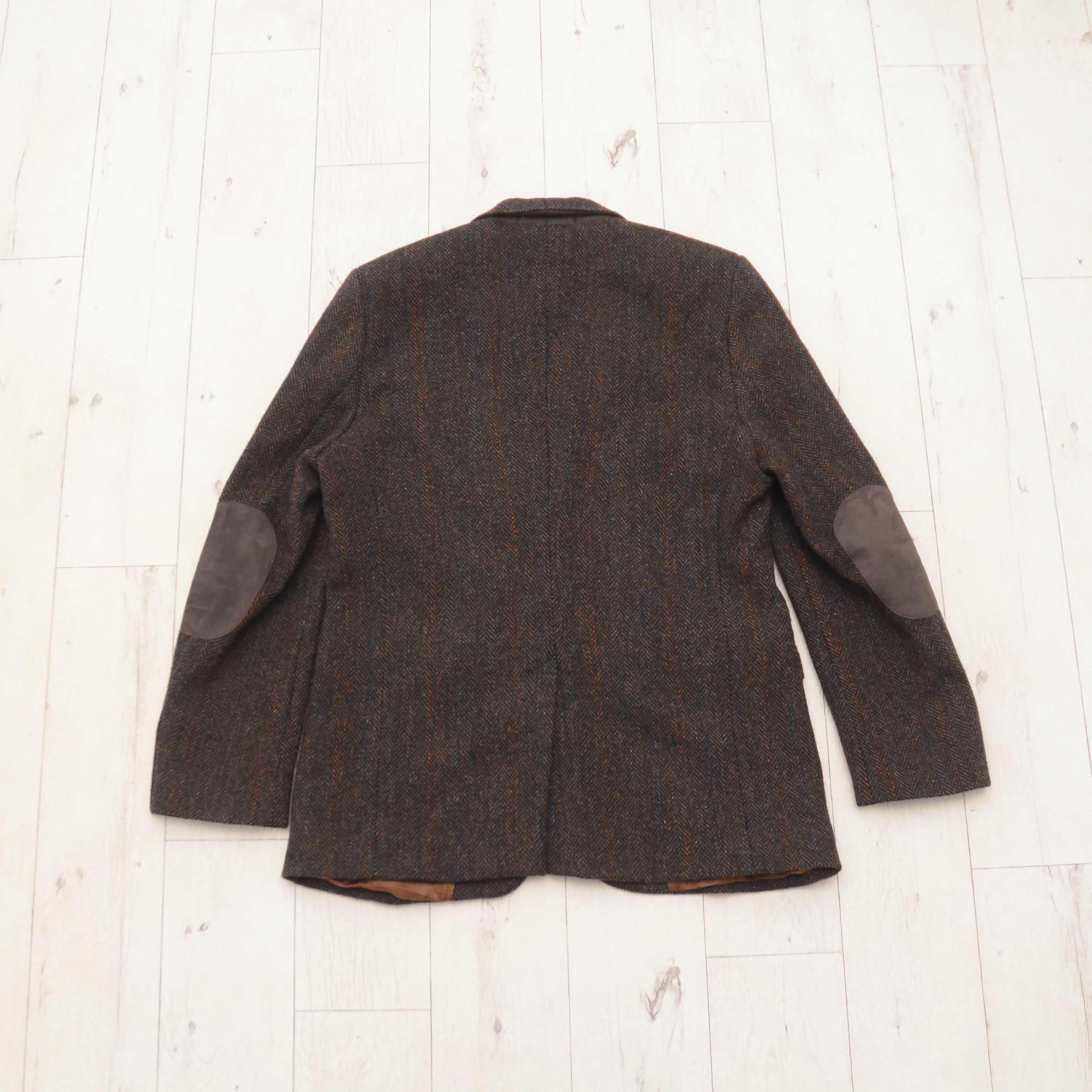 Harris Tweed Vintage HARRIS TWEED x Anson's Handwoven Wool Blazer sz. L-M Size 42R - 11 Thumbnail