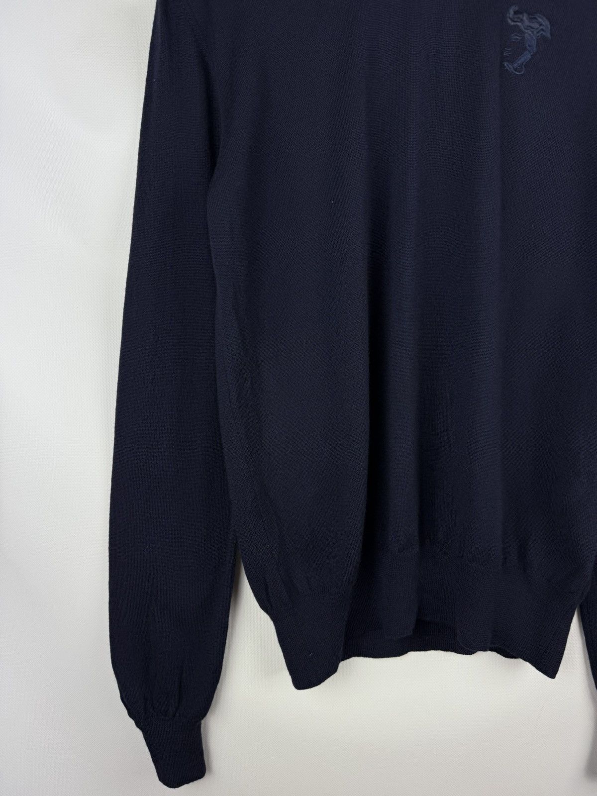 Versace Versace Collection Knitted Wool Crew Neck Sweater Pullover Size US L / EU 52-54 / 3 - 5 Thumbnail