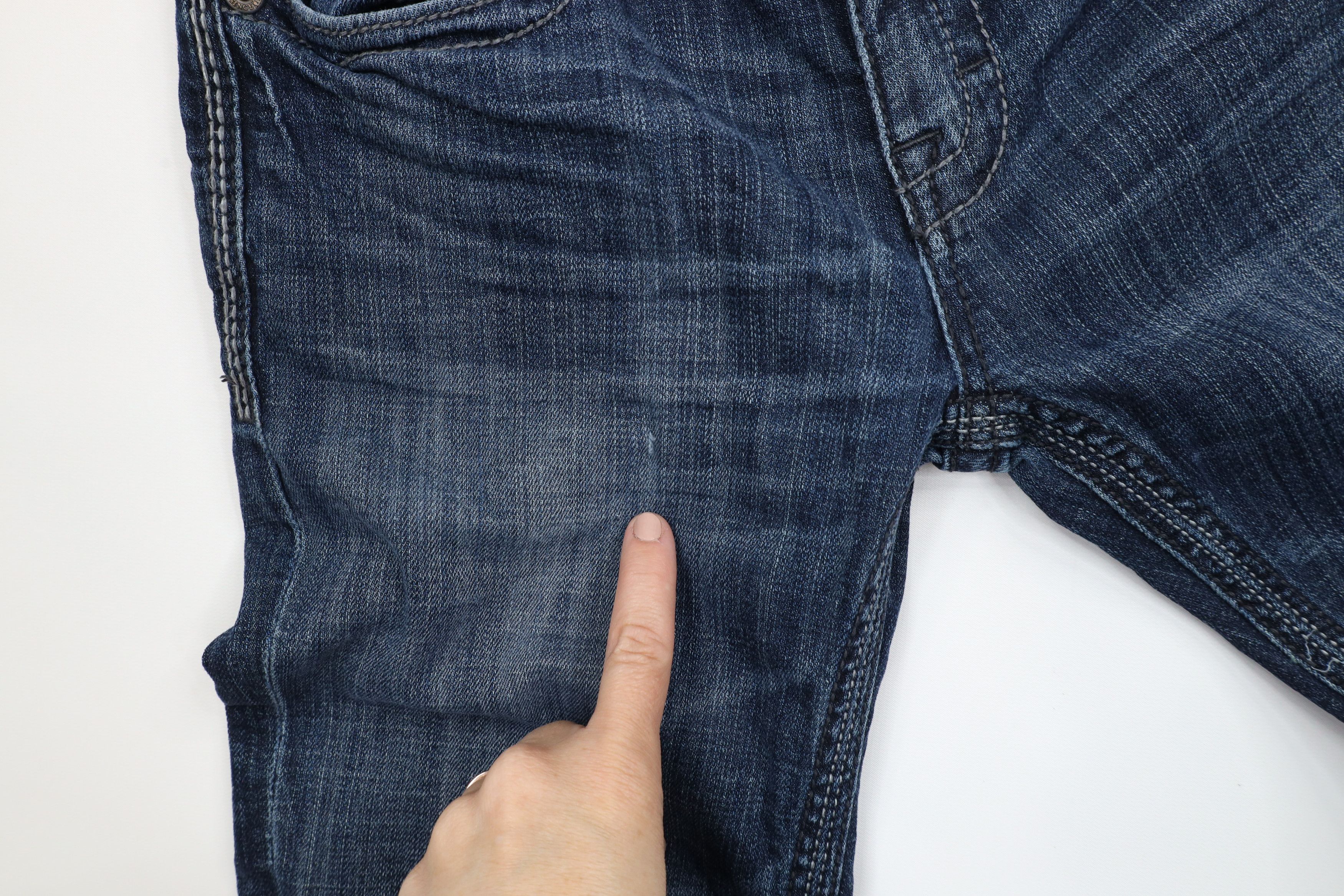Vintage Buckle BKE Denim Stitch Stretch Flared Bootleg Denim Jeans Size 28" / US 6 / IT 42 - 5 Thumbnail